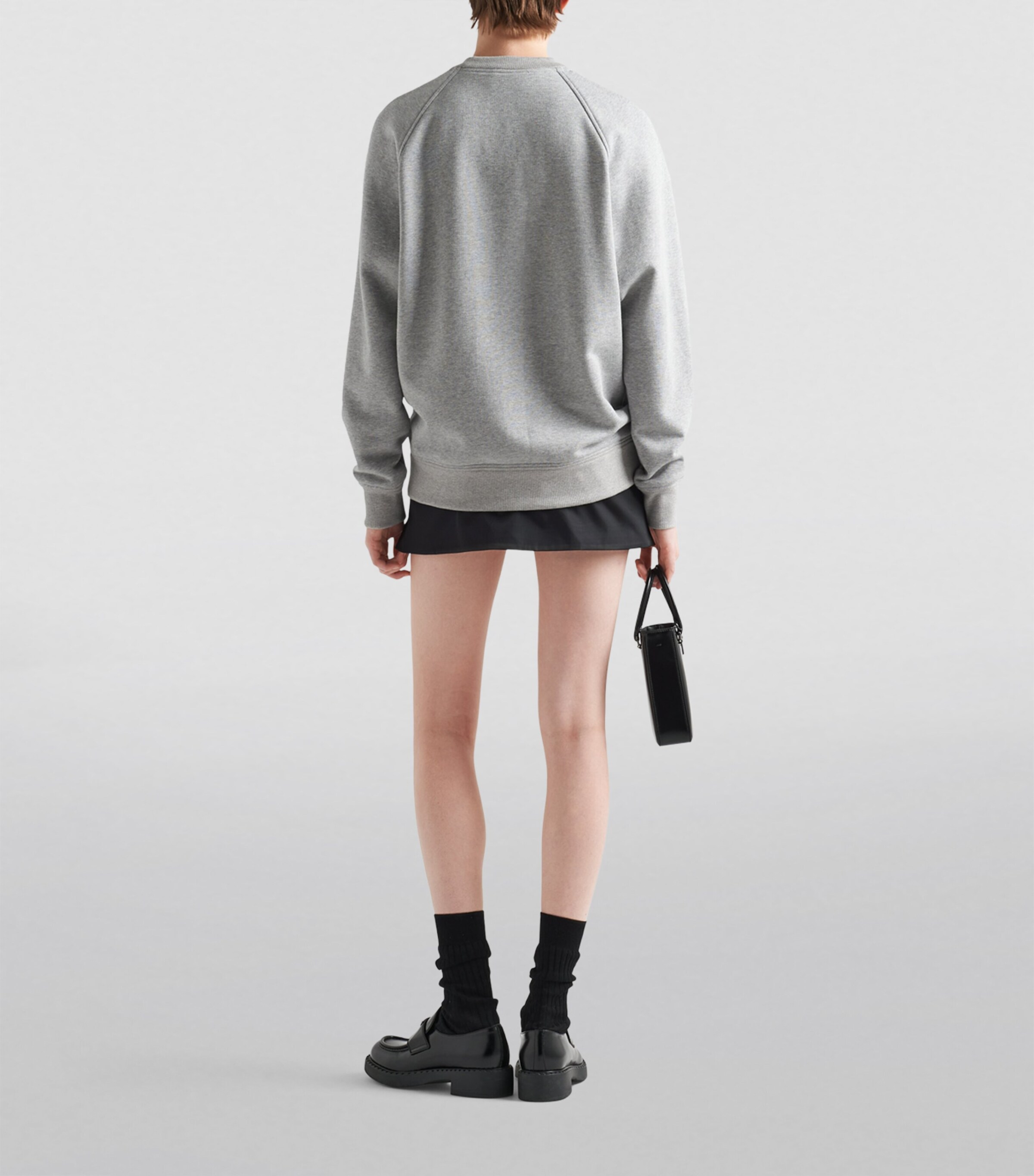 Cotton Logo Sweatshirt F0031 Image 4