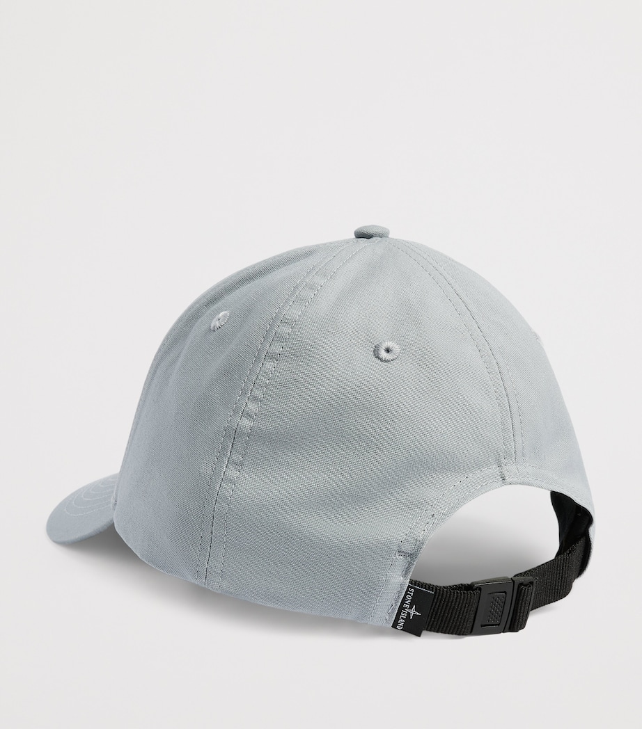Stone Island Cotton Ghost Baseball Cap Image 3