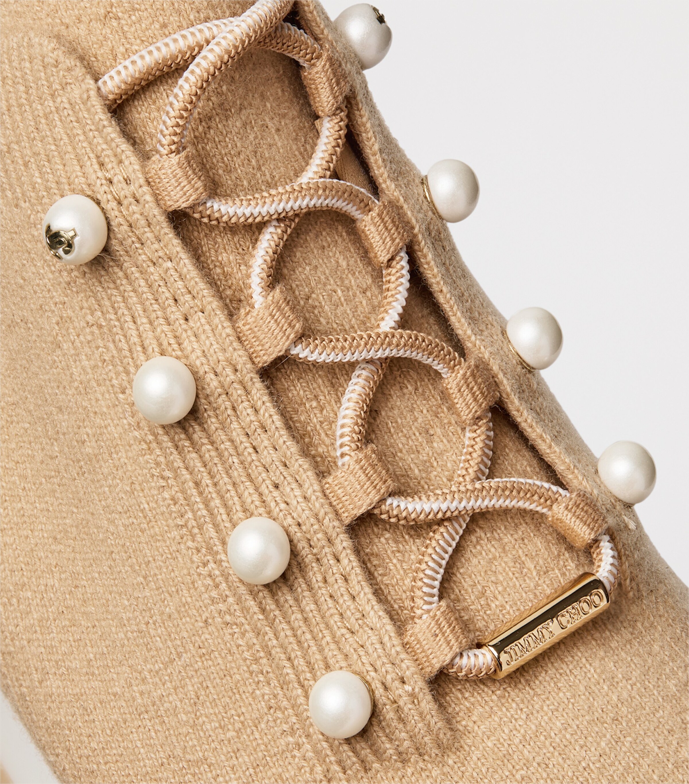 Jimmy Choo Veles Cashmere Sneakers V Chai Mix Image 6