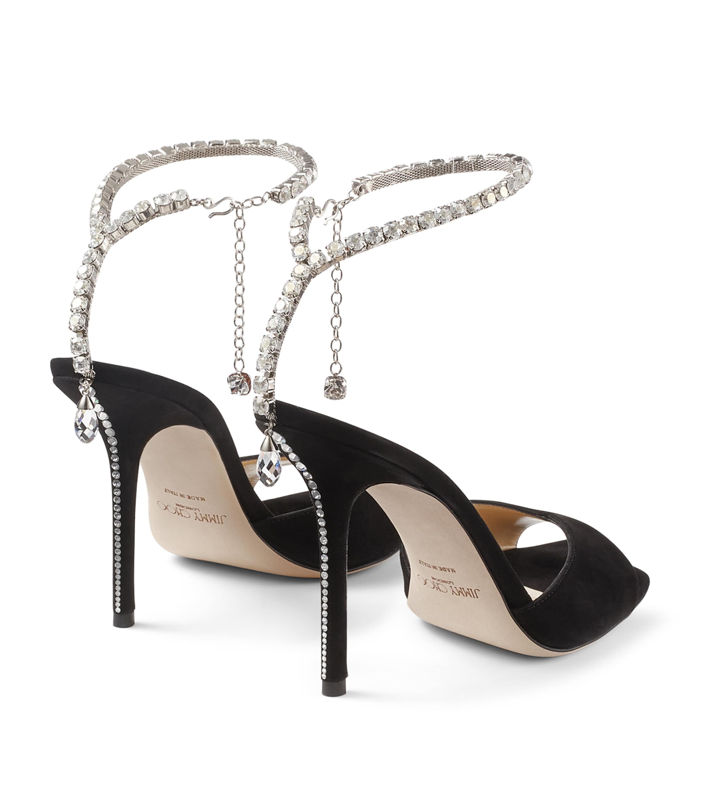 Saeda 100 Sandals BLACK/CRYSTAL Image 2