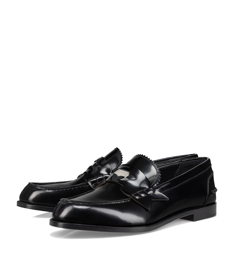 Penny Donna Leather Loafers B439 Image 4