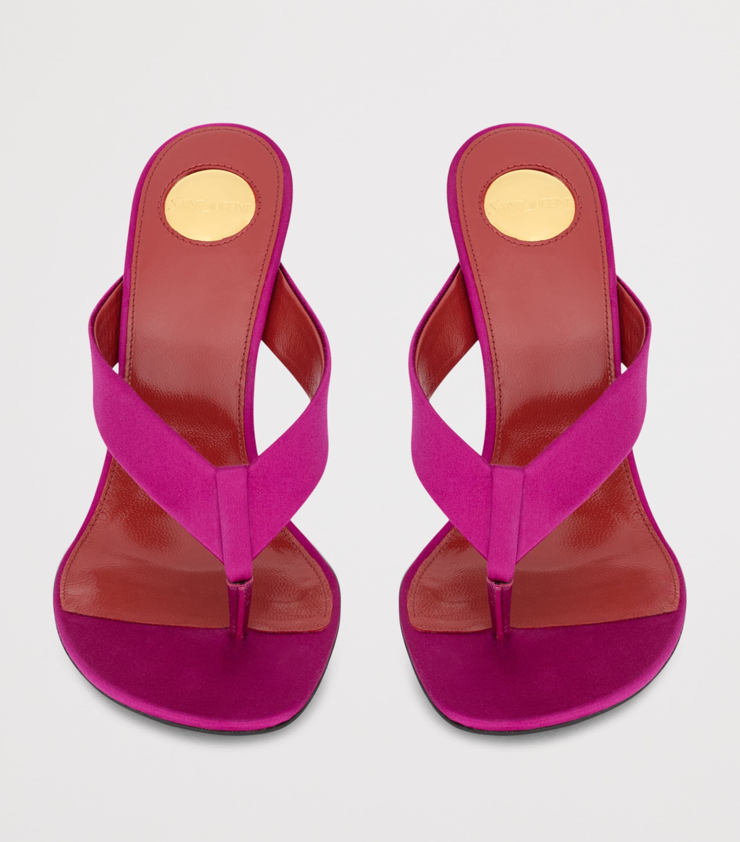 Satin Crepe Opyum Sandals 85 5518 Image 2