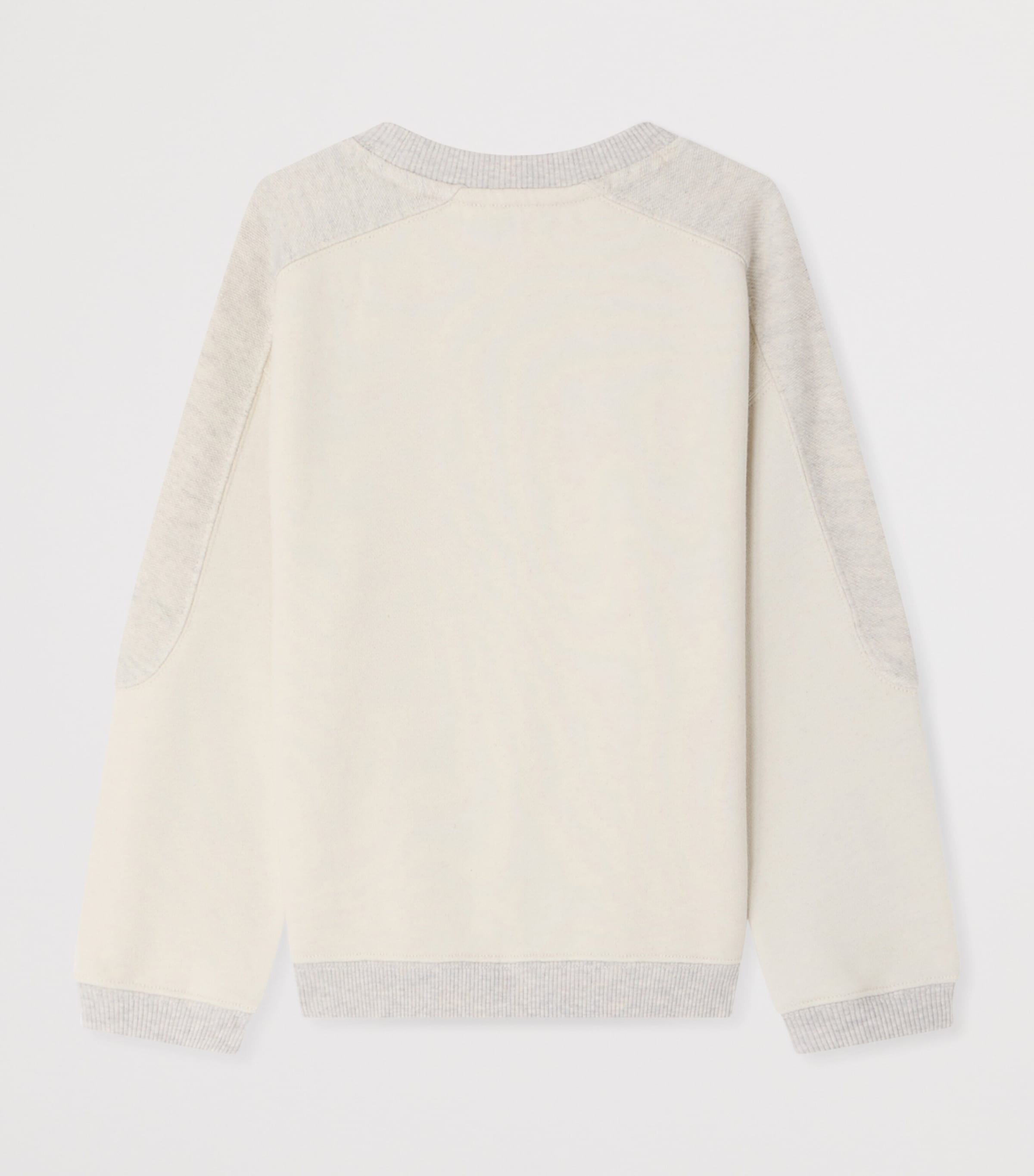 Contrast-Weave Lael Sweatshirt (10-14 Years) GRIS CHINE Image 2