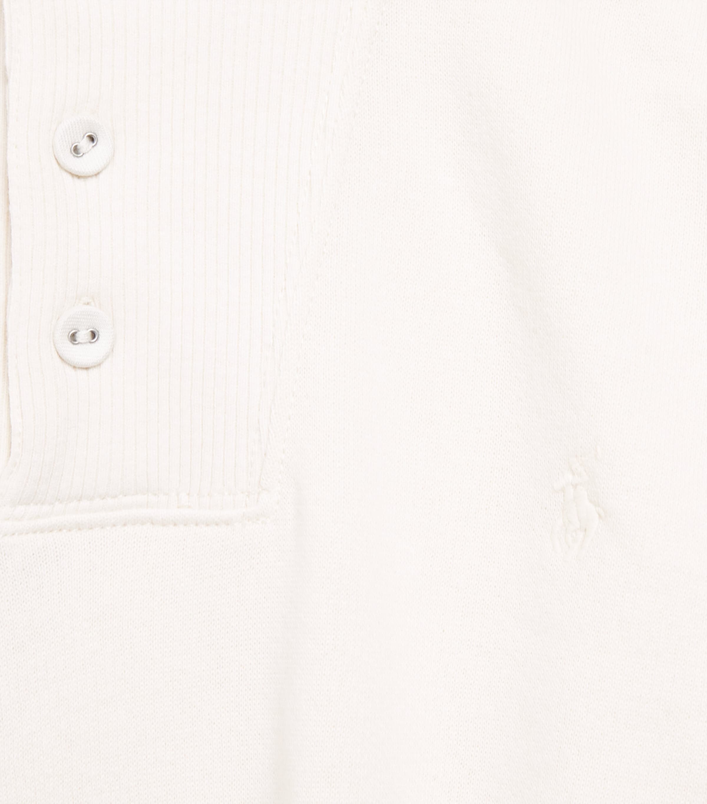 Ralph Lauren Kids High-Neck Sweatshirt (7-14 Years) Estate Cream Image 2