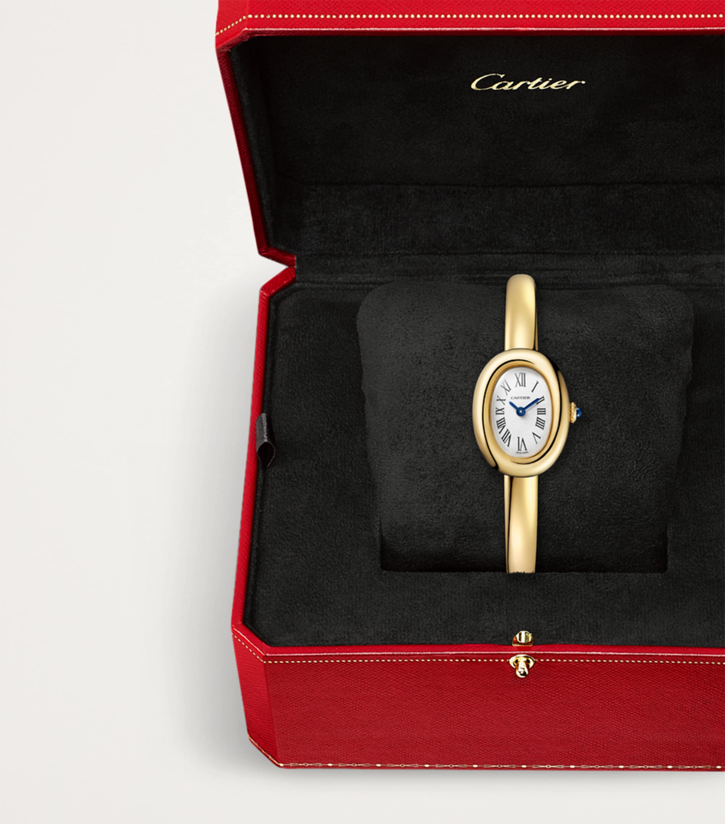 Mini Yellow Gold Baignoire Watch 18.7mm (Size 16) YELLOW GOLD Image 5