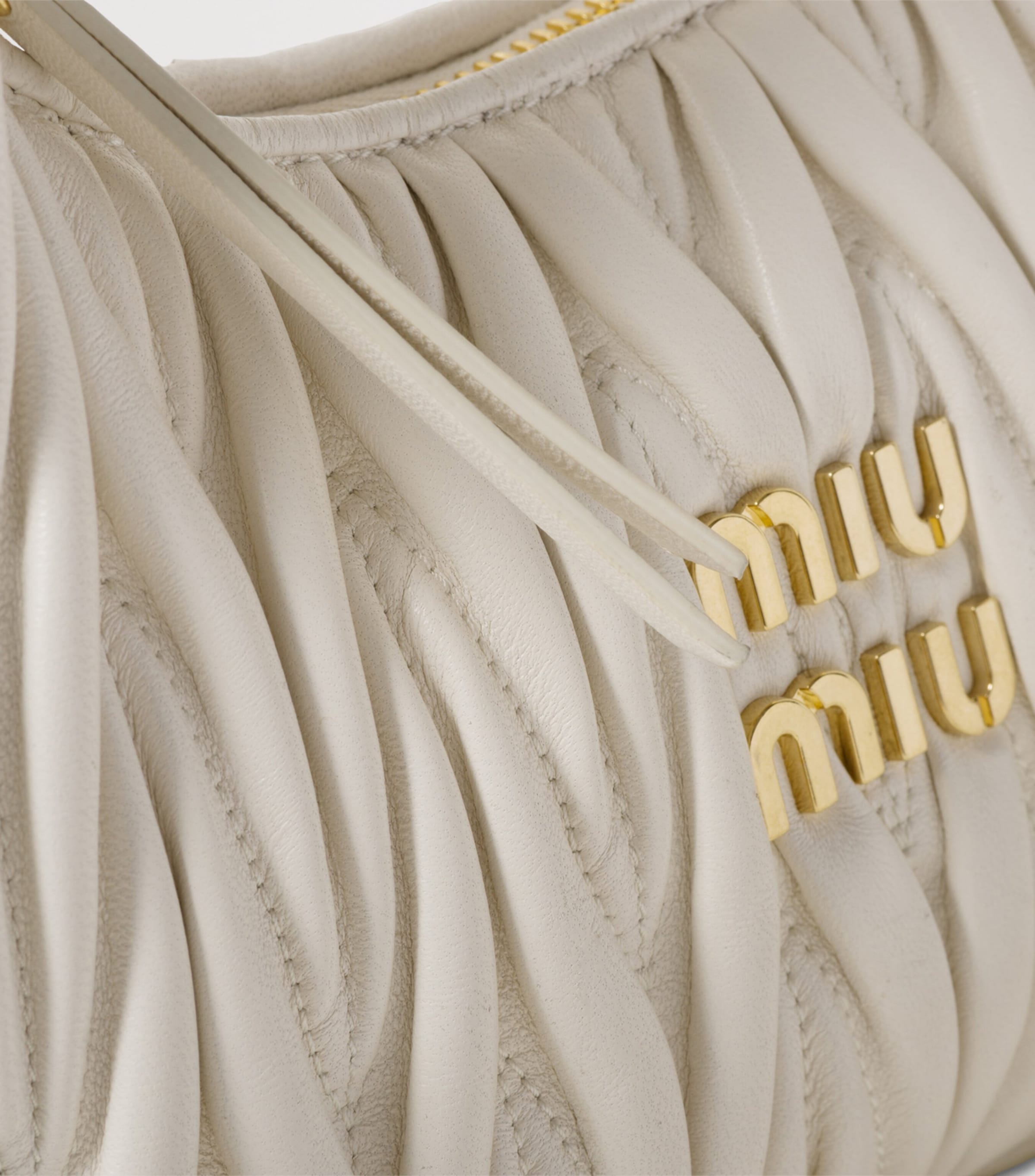 Matelassé Leather Wander Top-Handle Bag F0009 Image 7