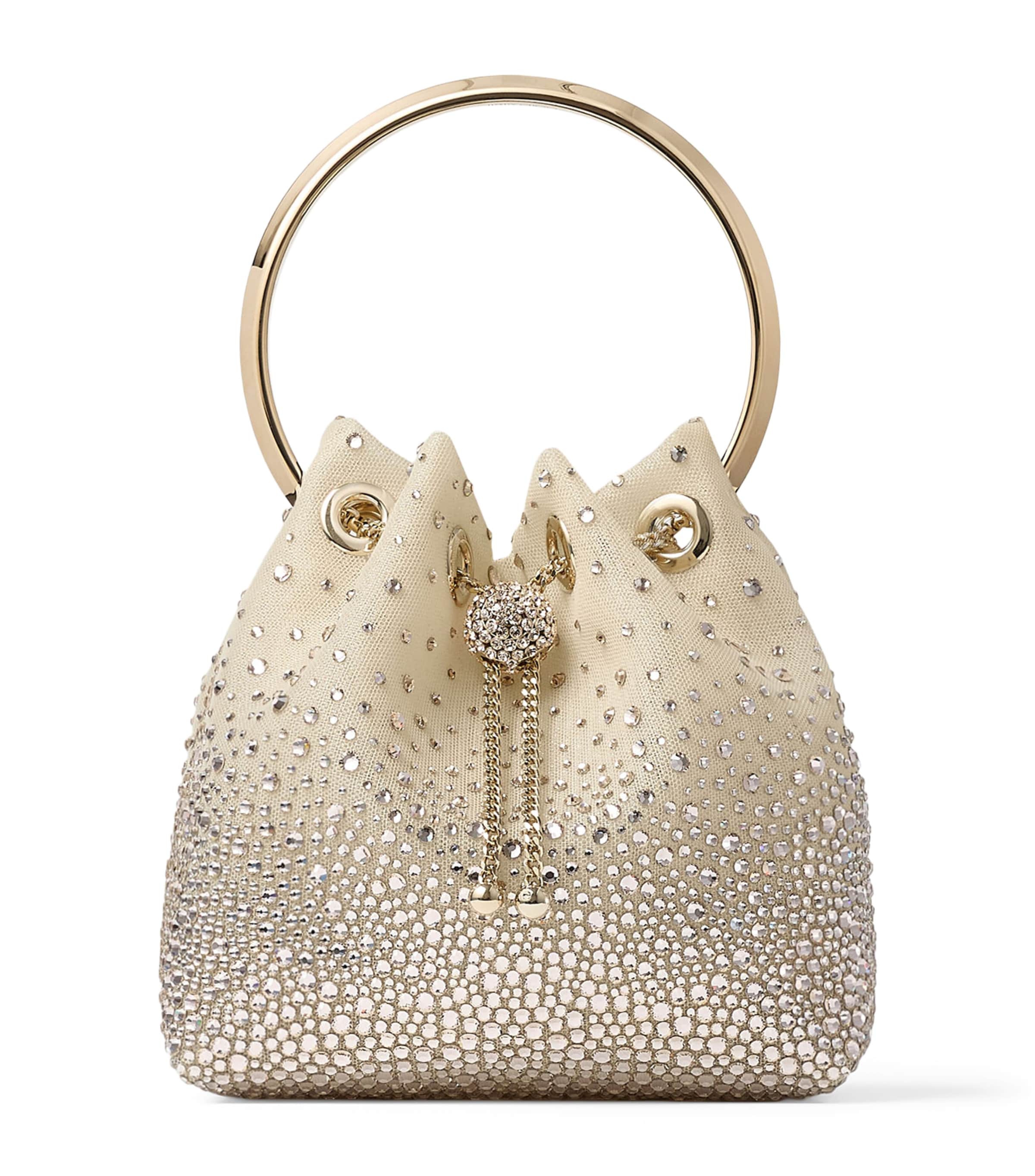 Embellished Bon Bon Top-Handle Bag