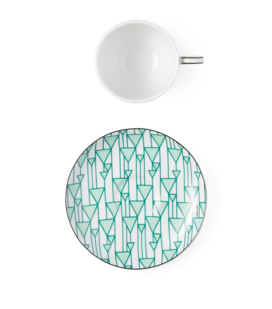 Vienna Espresso Cup and Saucer (Set of 4) F0HM1 Image 5