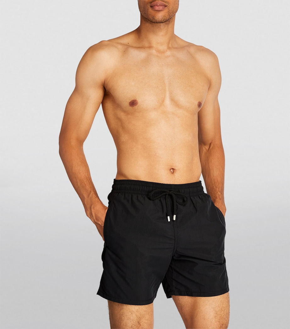 Vilebrequin Mens Moorea Swim Shorts Noir Image 3