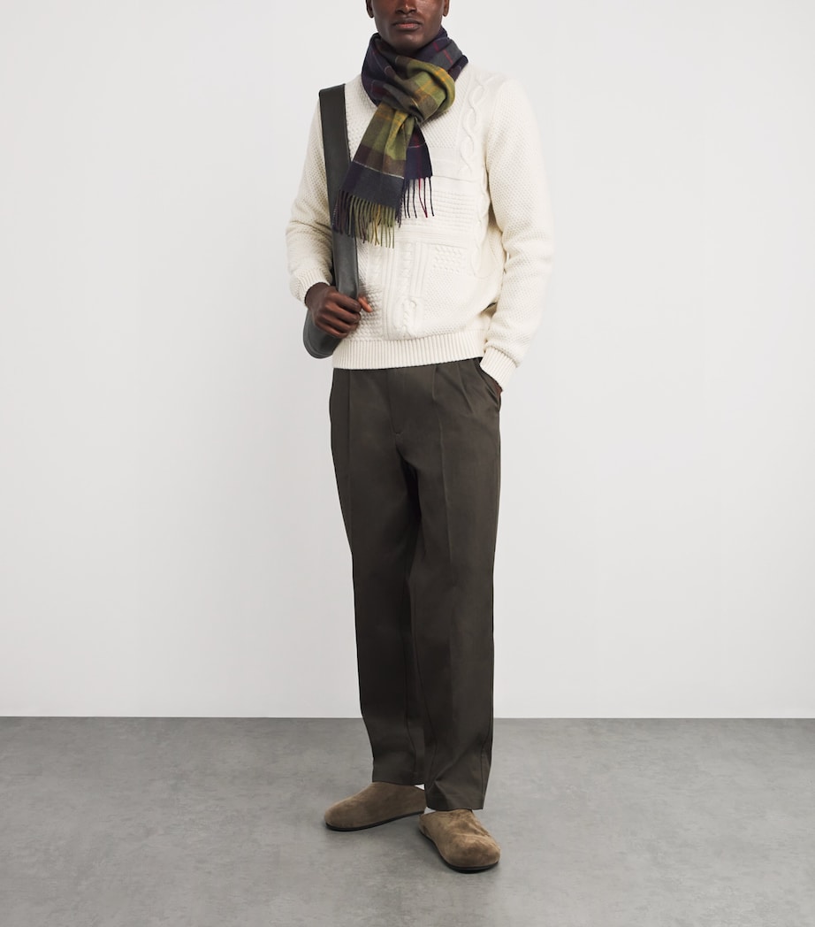 Cashmere Tartan Scarf CLASSIC Image 2