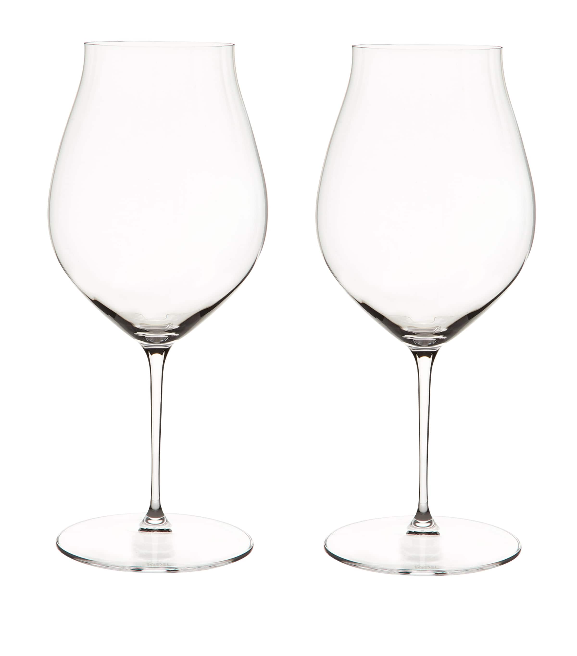 Riedel Set of 2 Crystal Performance Pinot Noir Wine Glasses (830ml) Clear Image 2