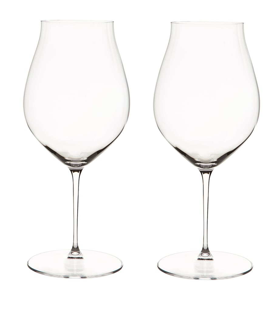 Riedel Set of 2 Crystal Performance Pinot Noir Wine Glasses (830ml) Clear Image 2