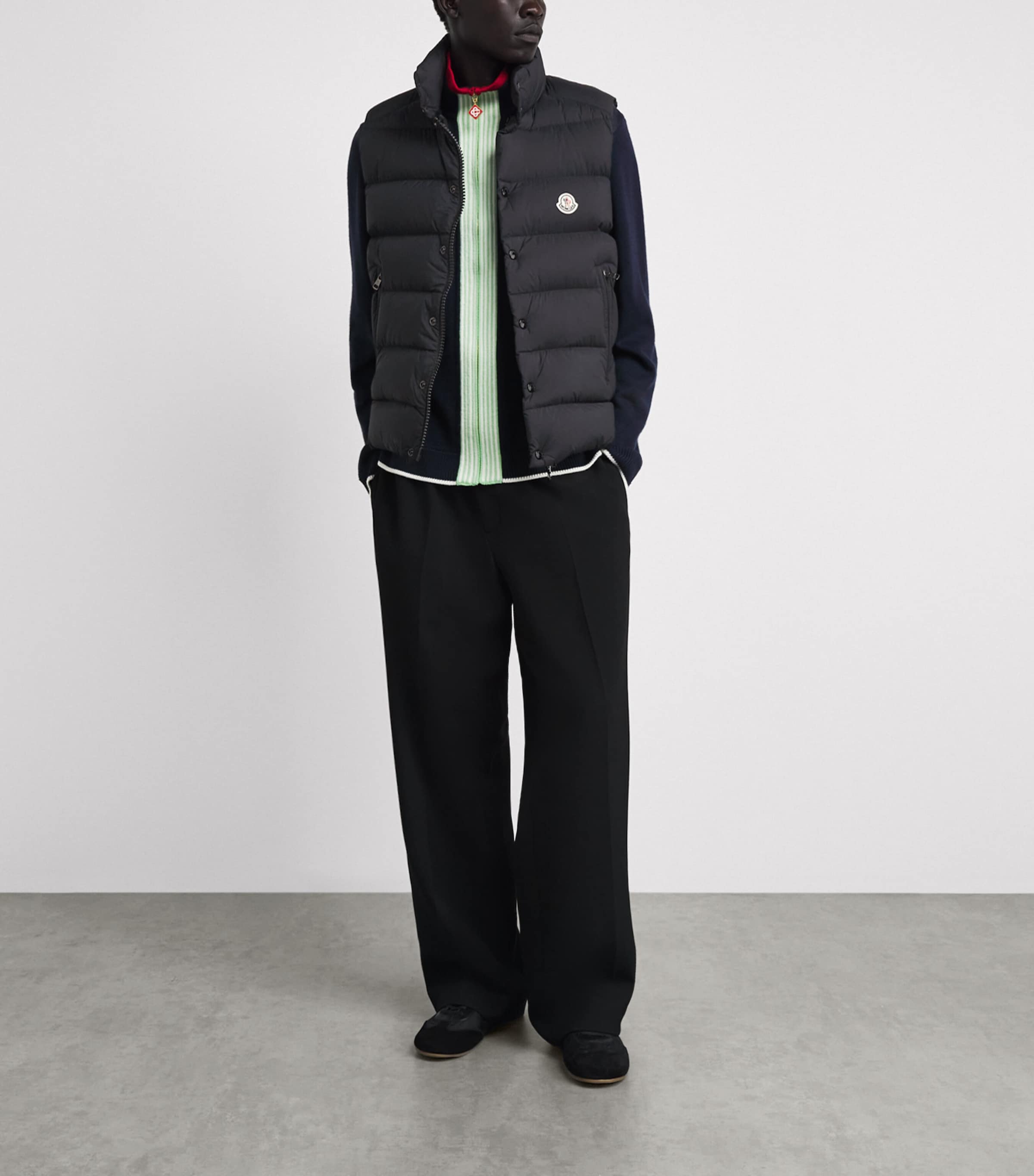 Moncler Mens Down Tibb Gilet Image 2