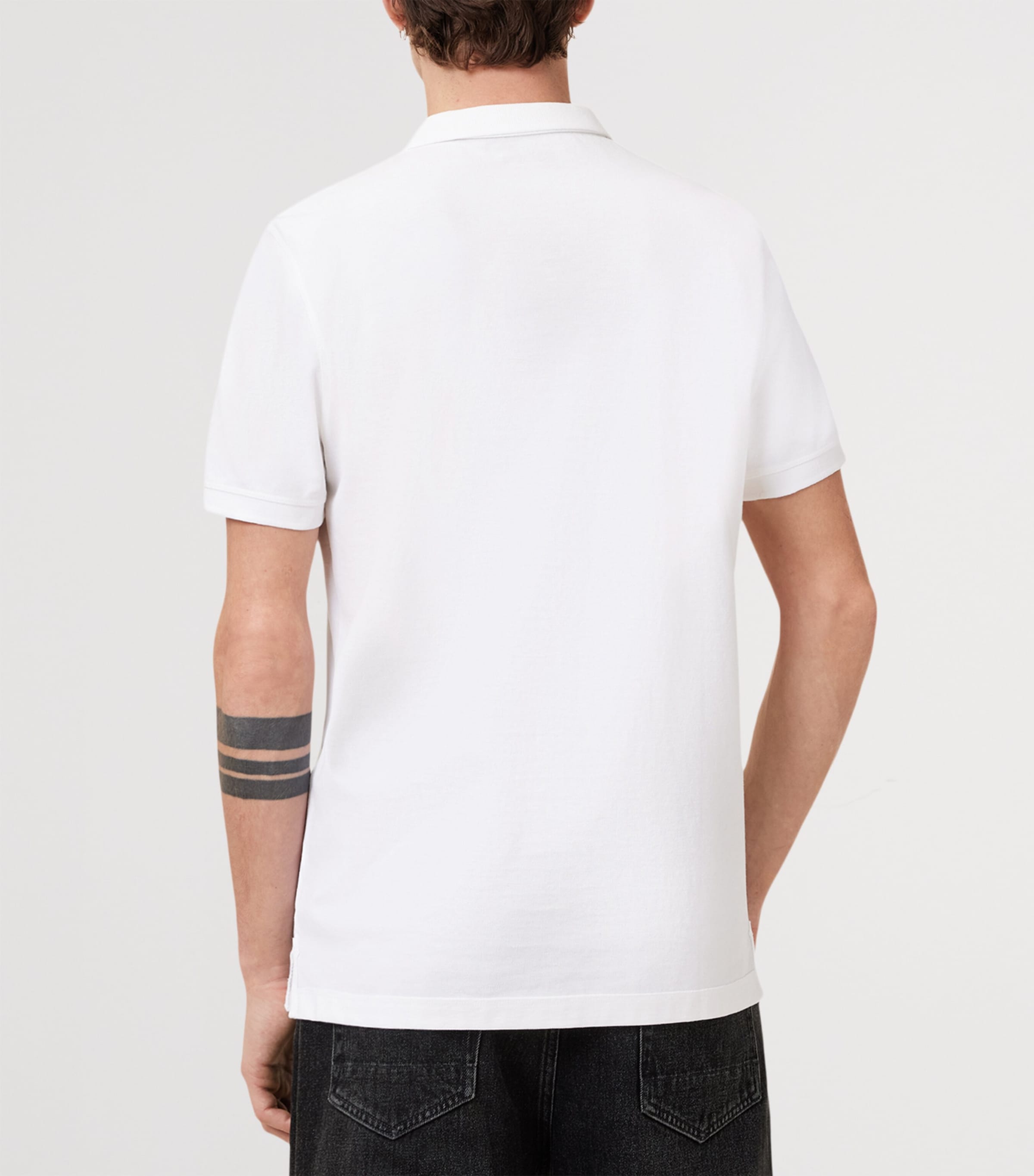 Organic Cotton Reform Polo Shirt OPTIC WHITE Image 6