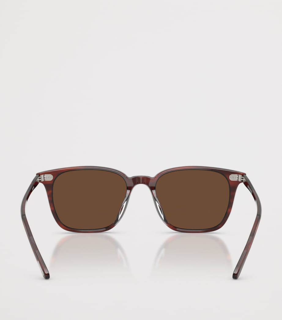 Oliver Peoples Laedin Square Sunglasses Brown Image 4