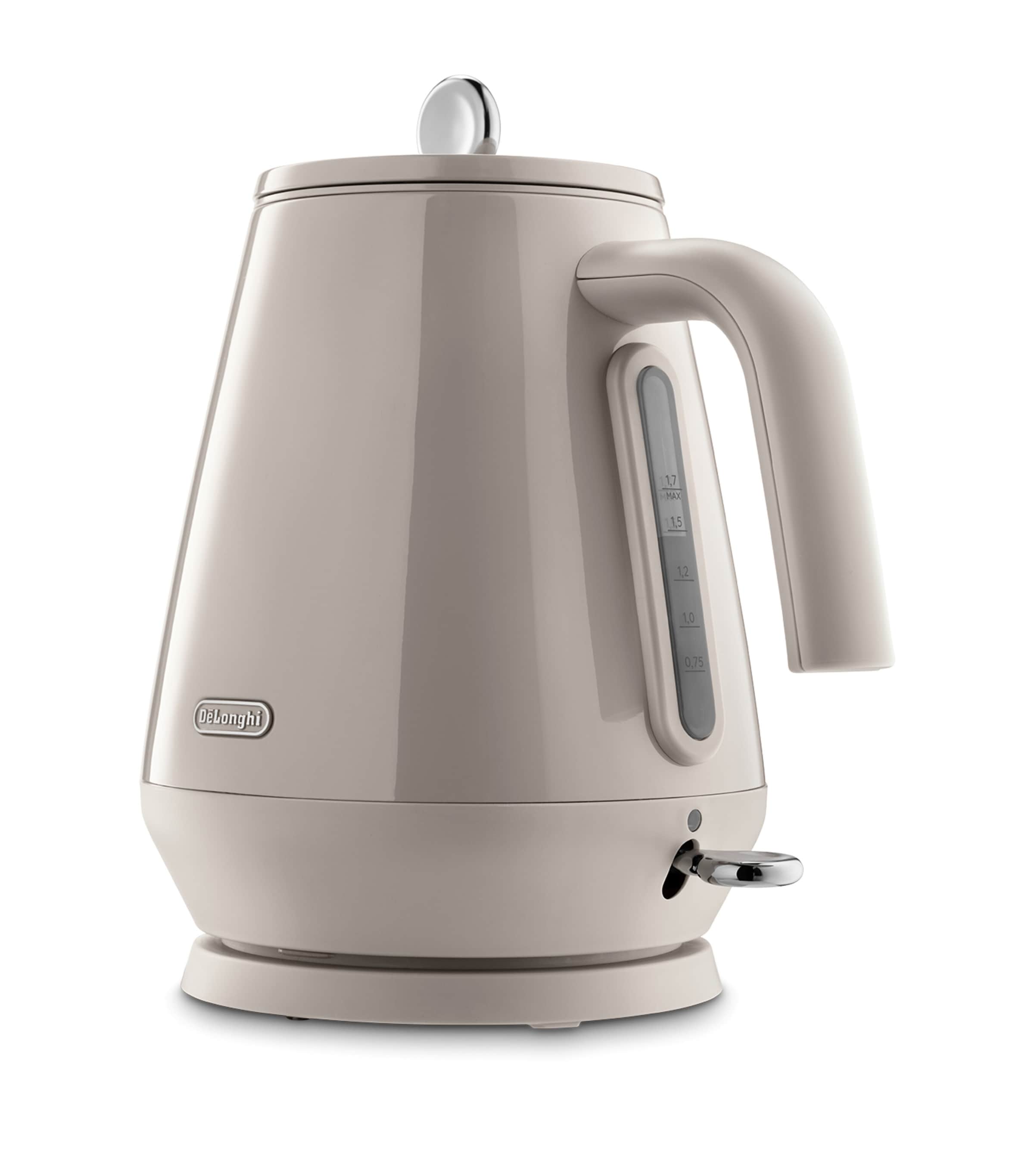De'Longhi Eclettica Kettle (1.7L) Beige Image 4