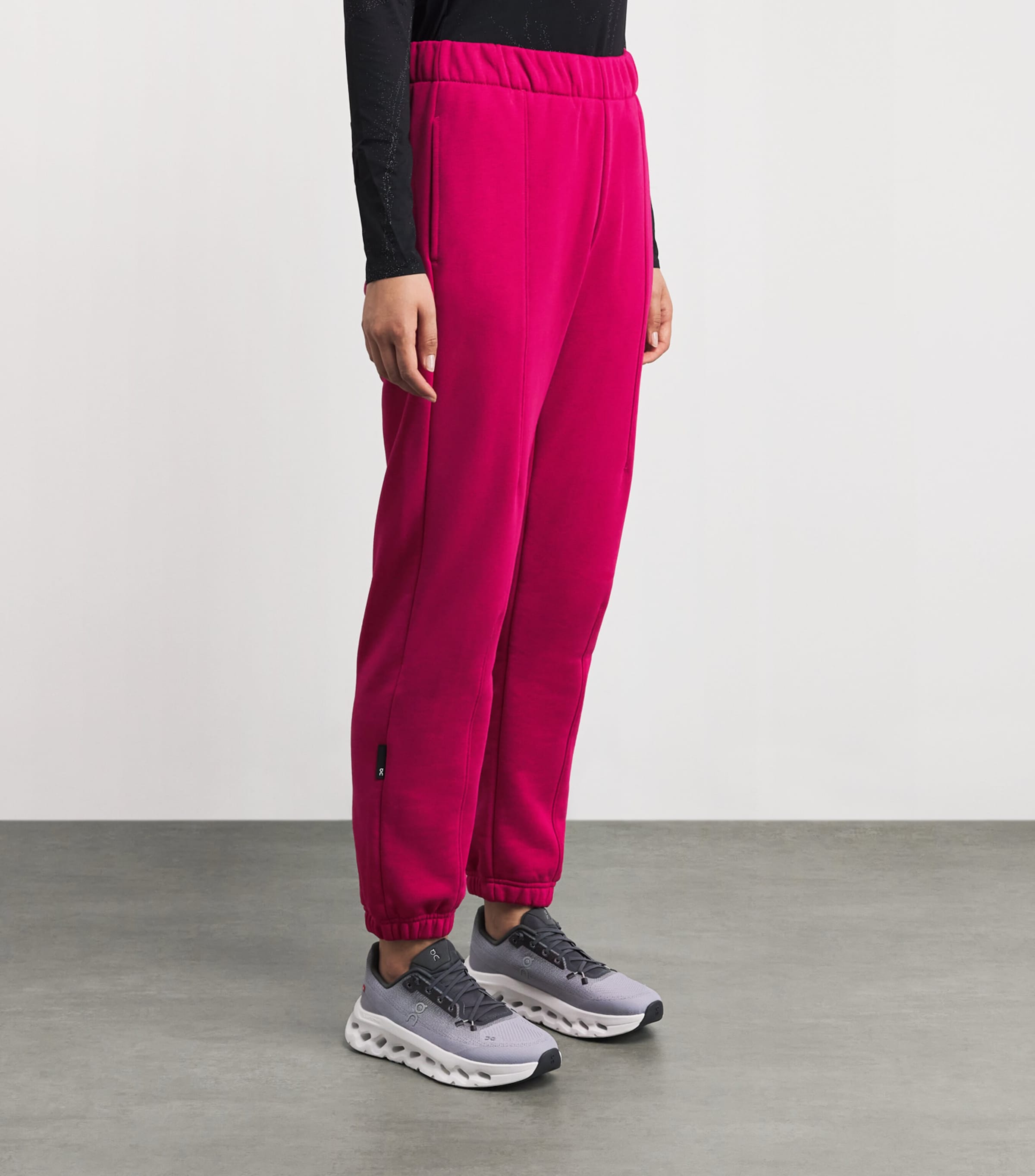 Organic Cotton-Blend Club Sweatpants GRENADINE Image 3
