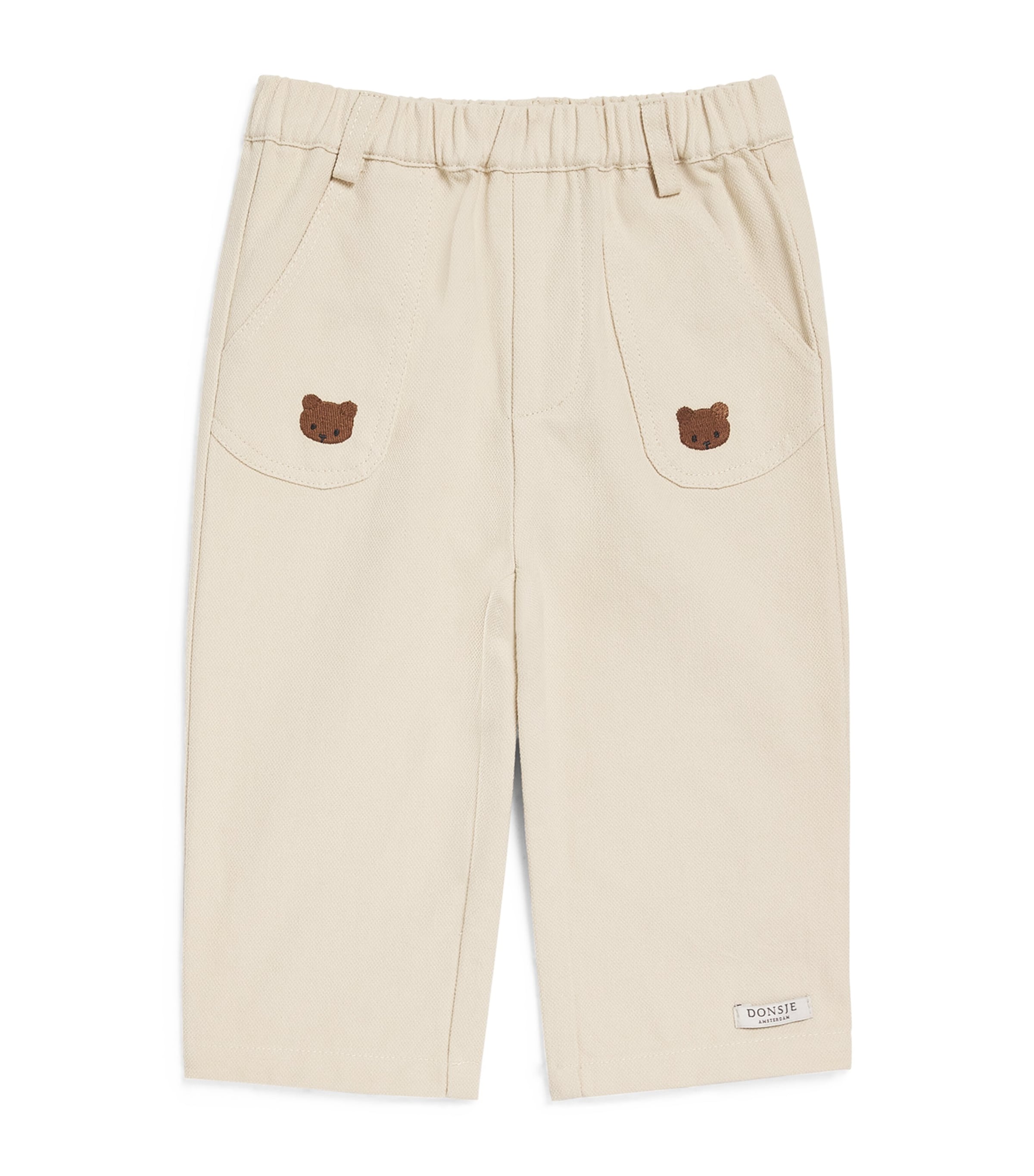 Donsje Cotton Bear Chinos (0 Months-4 Years) Image 1