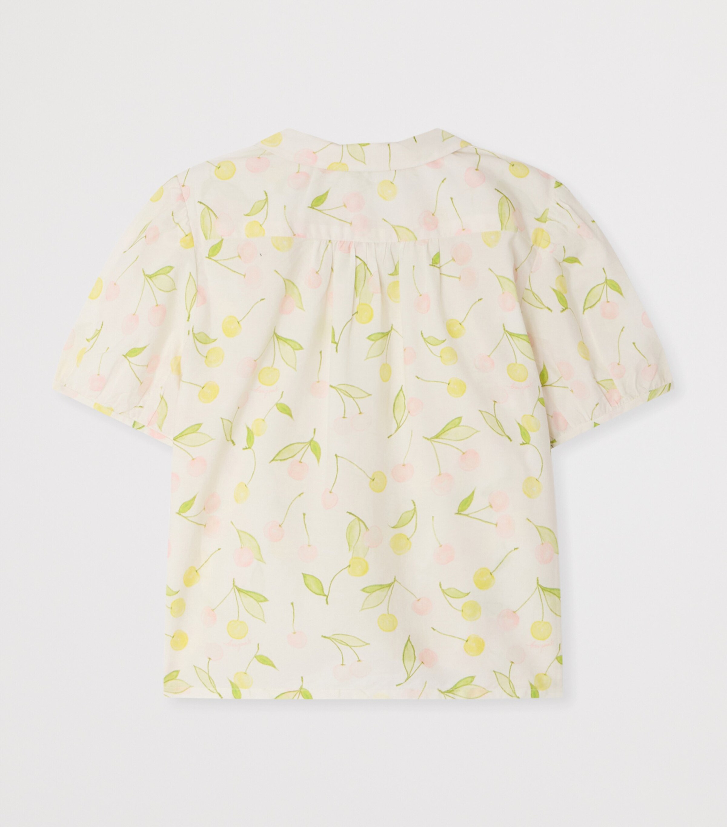 Bonpoint Cotton Adele Blouse (10-14 Years) Imp Rose Poudre Image 2