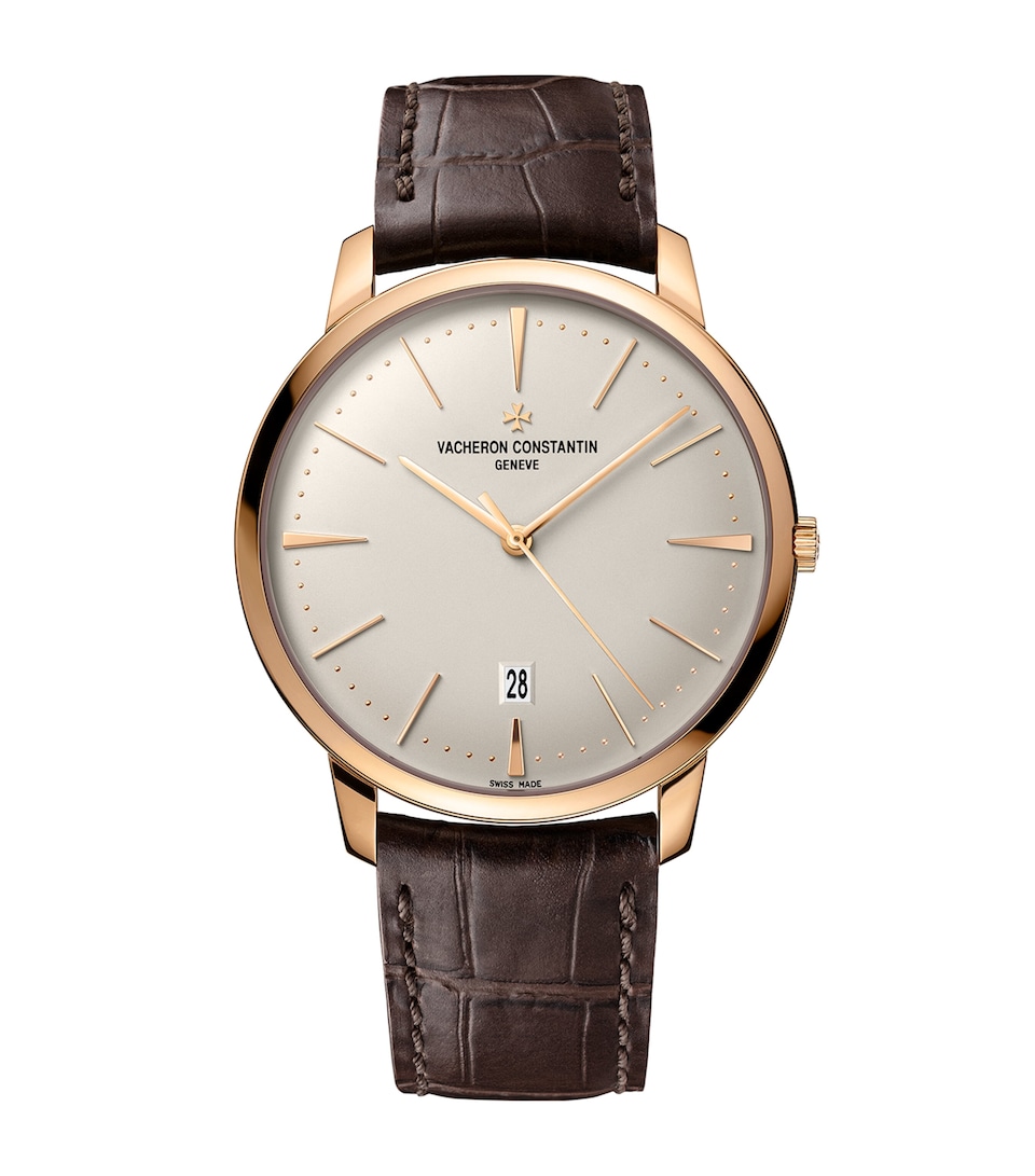 Vacheron Constantin Rose Gold Patrimony Self-Winding Watch 40mm Pink Gold