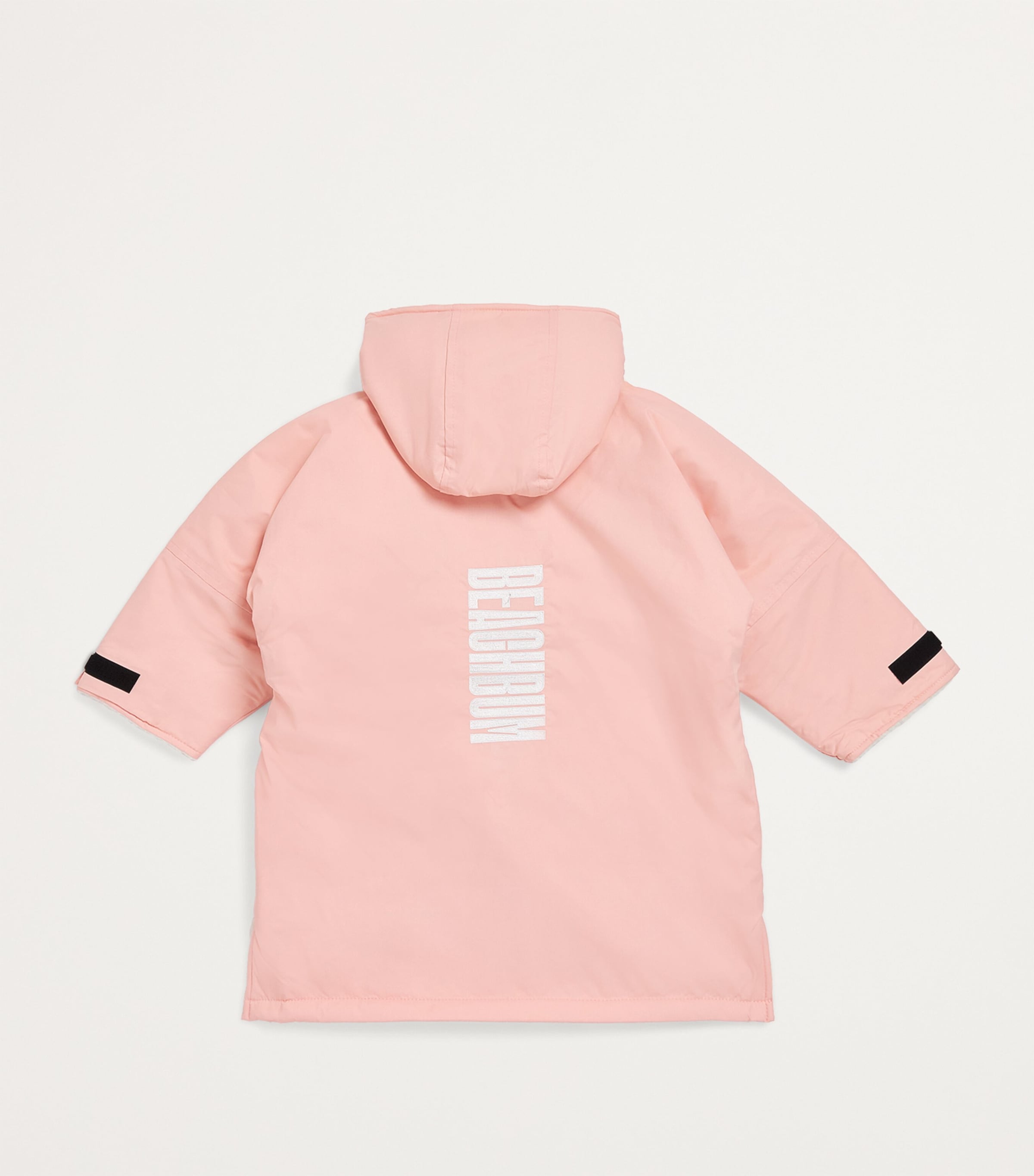 Beach Bum Waterproof Fleece-Lined Brobe (9-12 Years) Soft Pink Image 2
