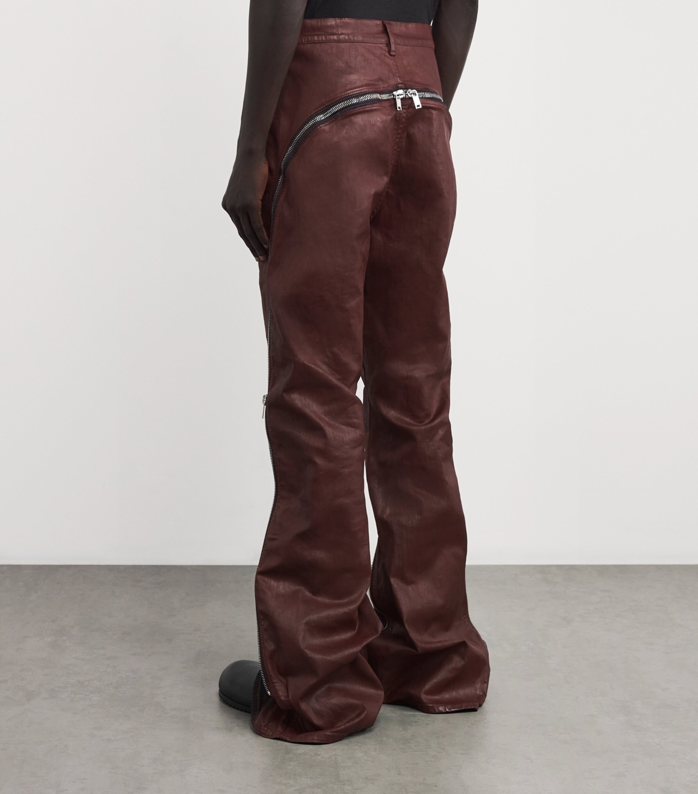 Rick Owens Red Waxed Bolan Banana Jeans | Harrods US