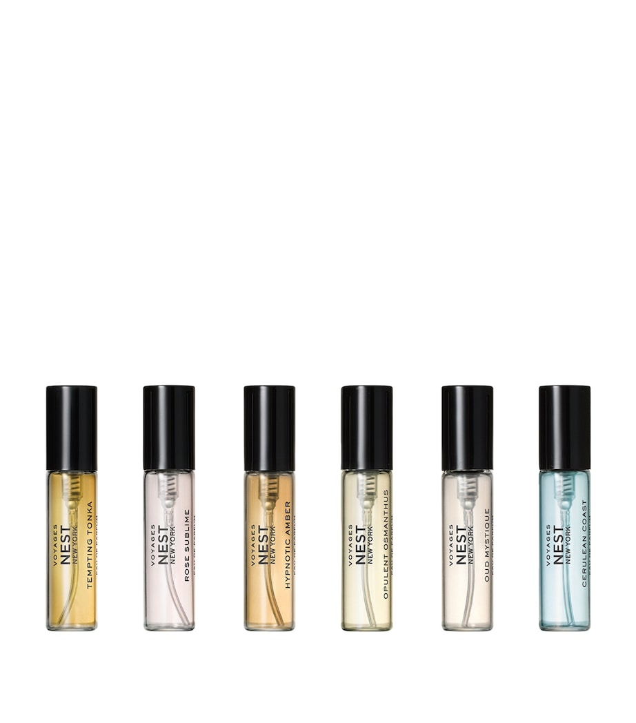 VOYAGES Eau de Parfum Discovery Fragrance Gift Set (6 x 3ml) NO COLOUR Image 3