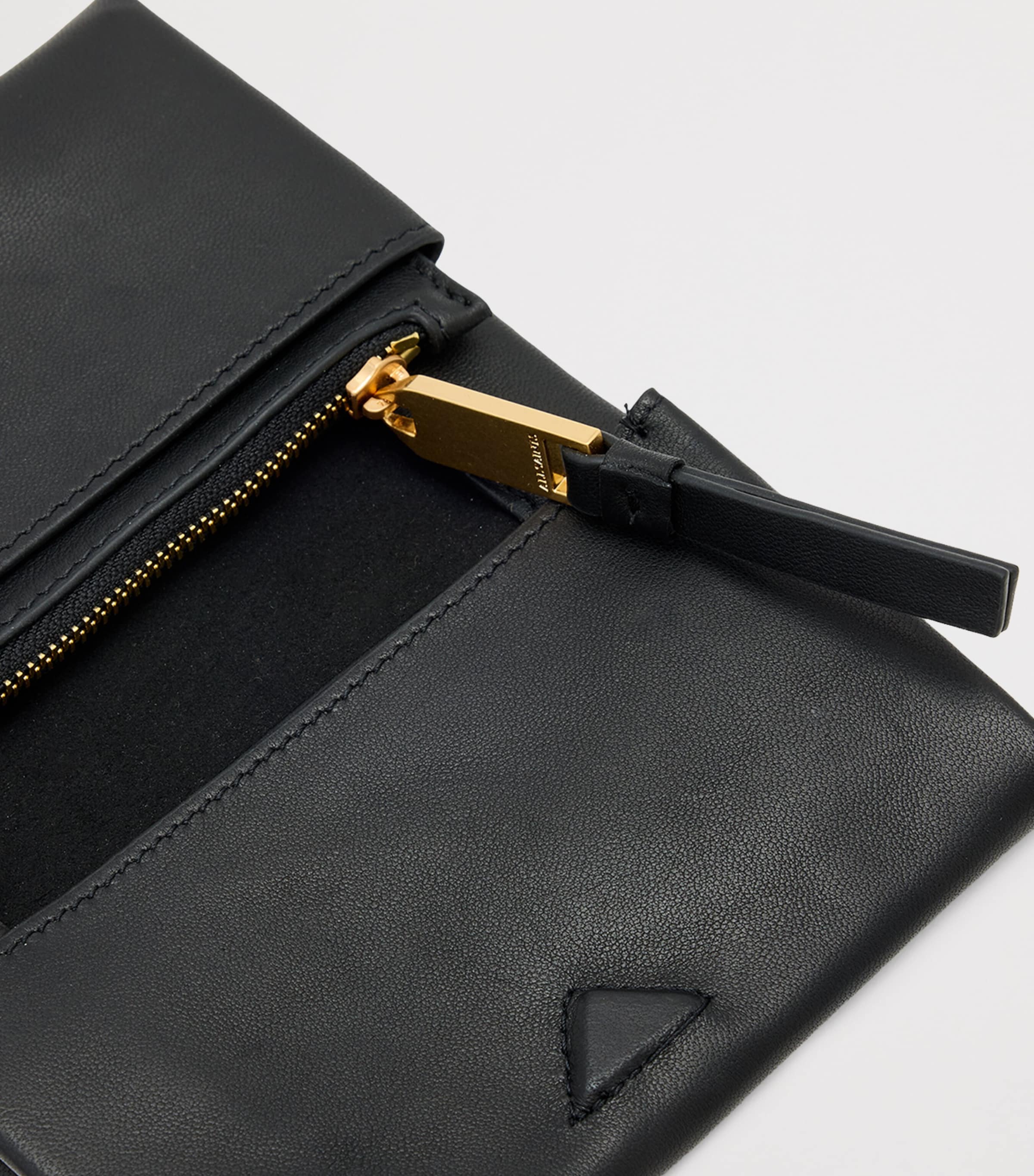 Leather Harluna Wallet BLACK Image 2