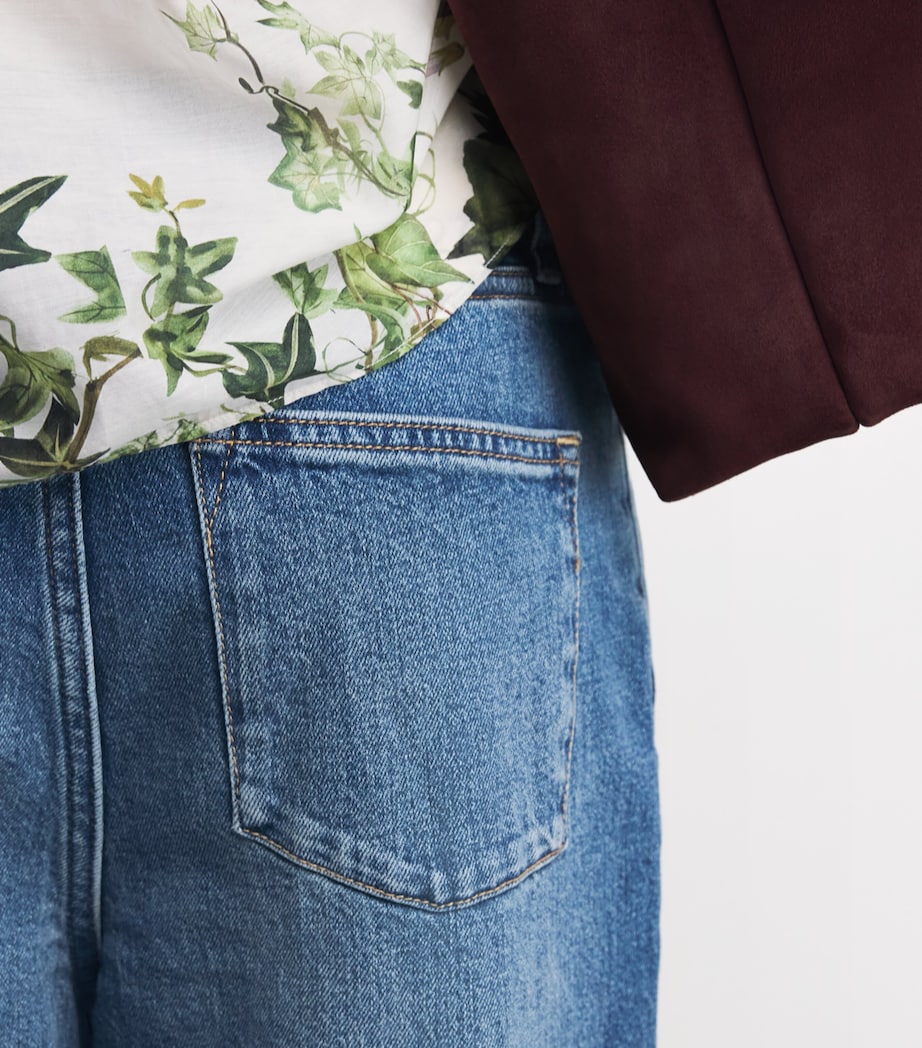 Wilson High-Rise Wide-Leg Jeans AMI BLUE L496 Image 6