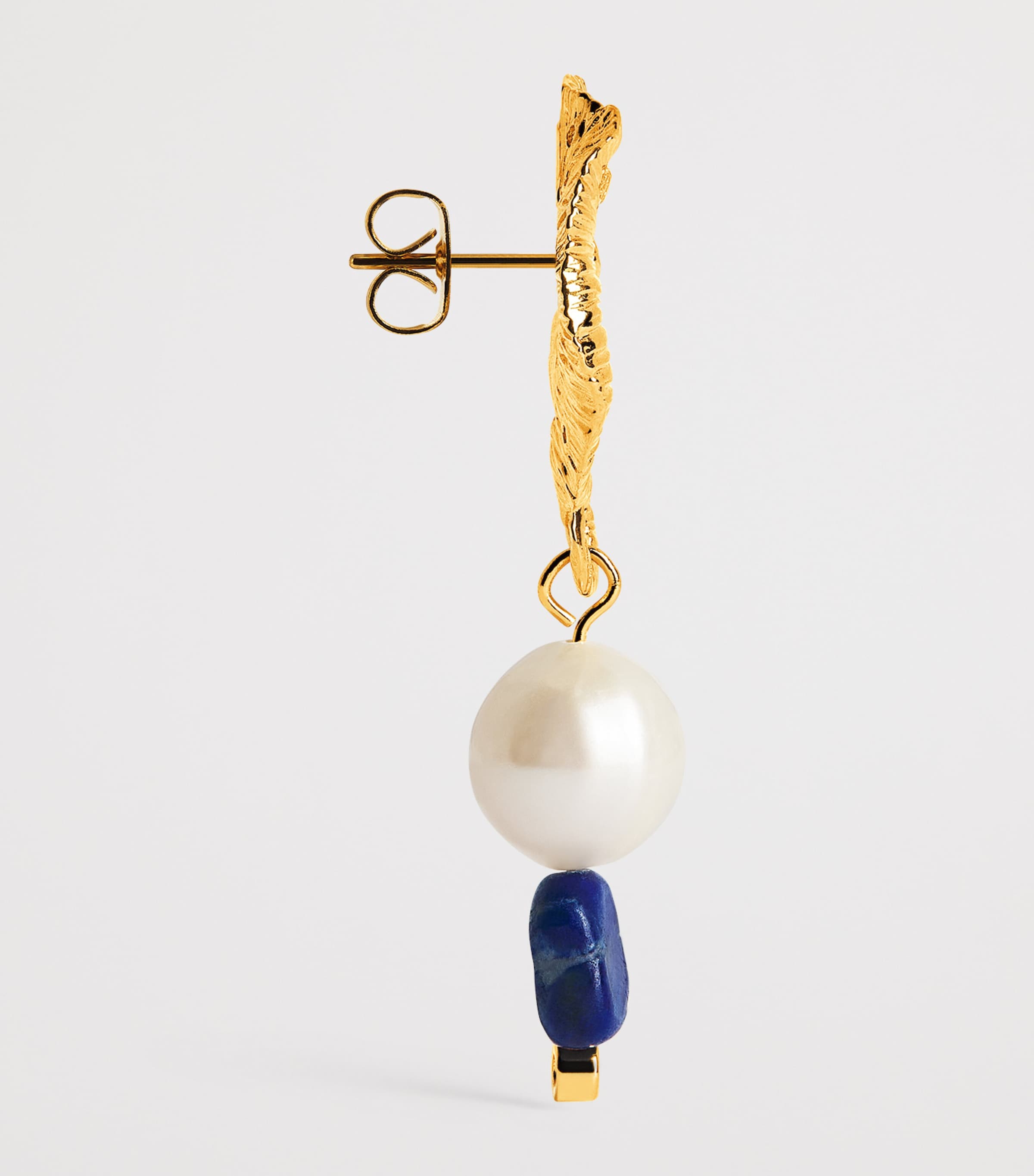 Anni Lu Gold-Plated Jetset Earrings Gold Image 4