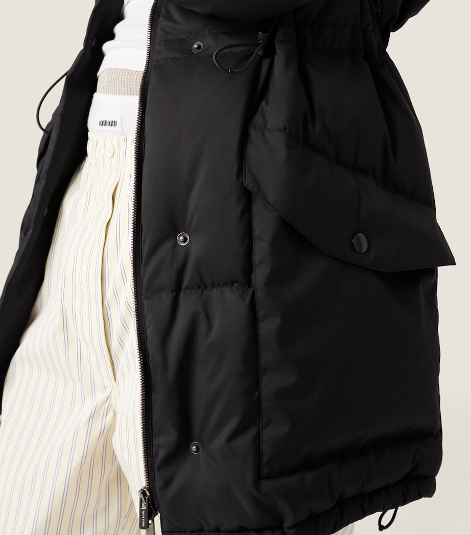 Down Technical Pongé Puffer Jacket F0002 Image 5