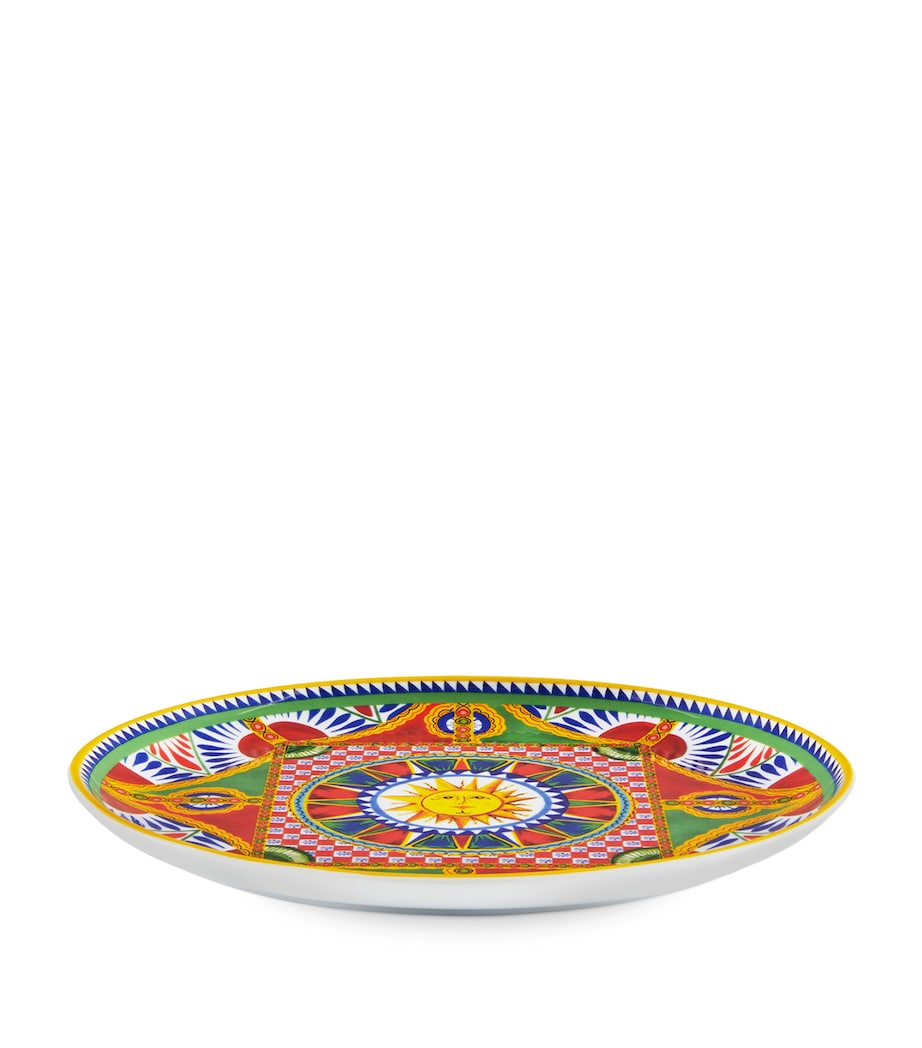 Dolce&Gabbana Casa Carretto Serving Plate (45.5cm) Sole F Do Carr Image 2