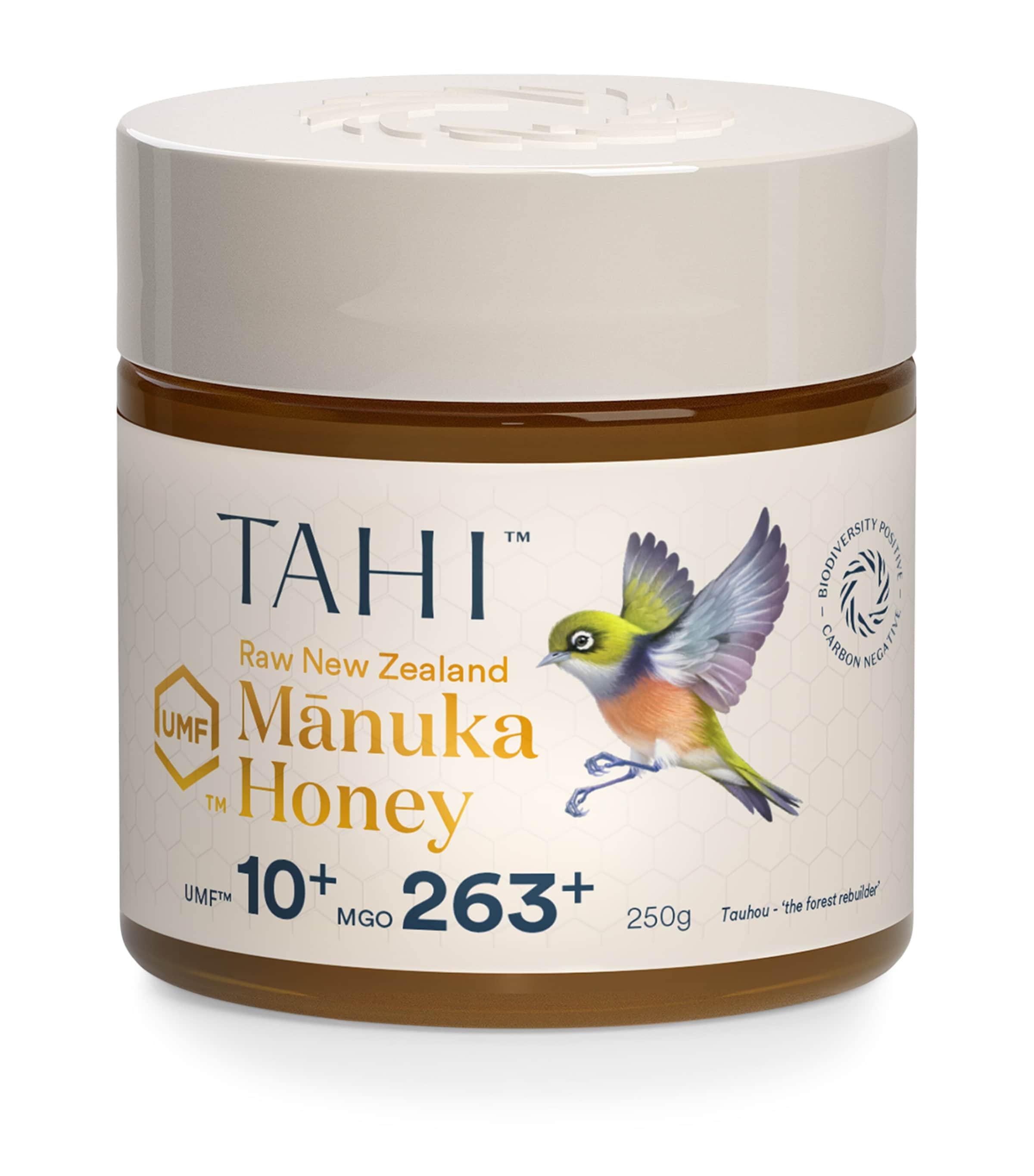 Tahi Honey Manuka Honey UMF™ 10+ / MGO 263+ (250g) | Food | Honey | Free From | Vegetarian | Gluten Free | Designers | Tahi Honey