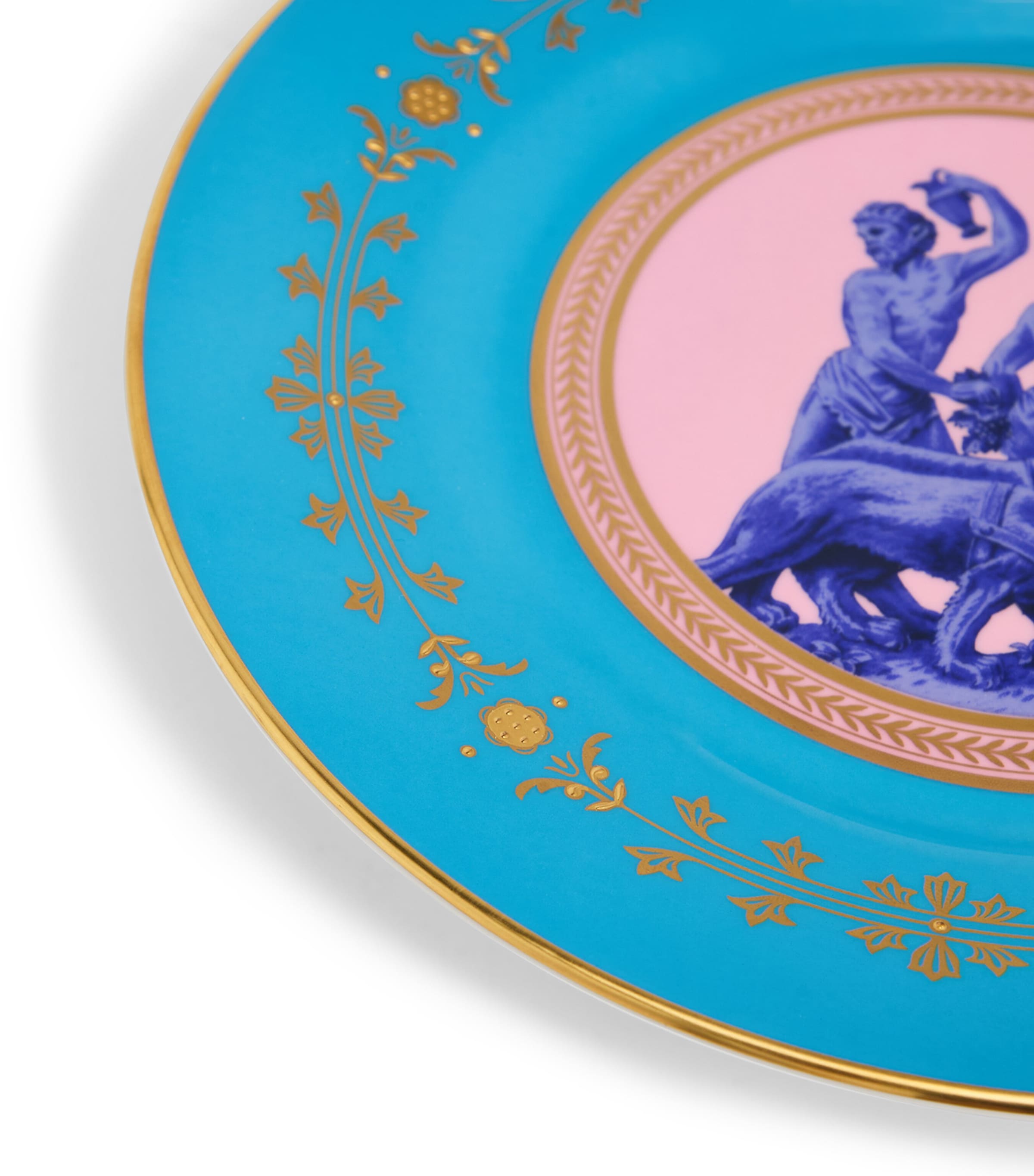 Wedgwood Bacchus Plate (20.6cm) Turquoise Image 4