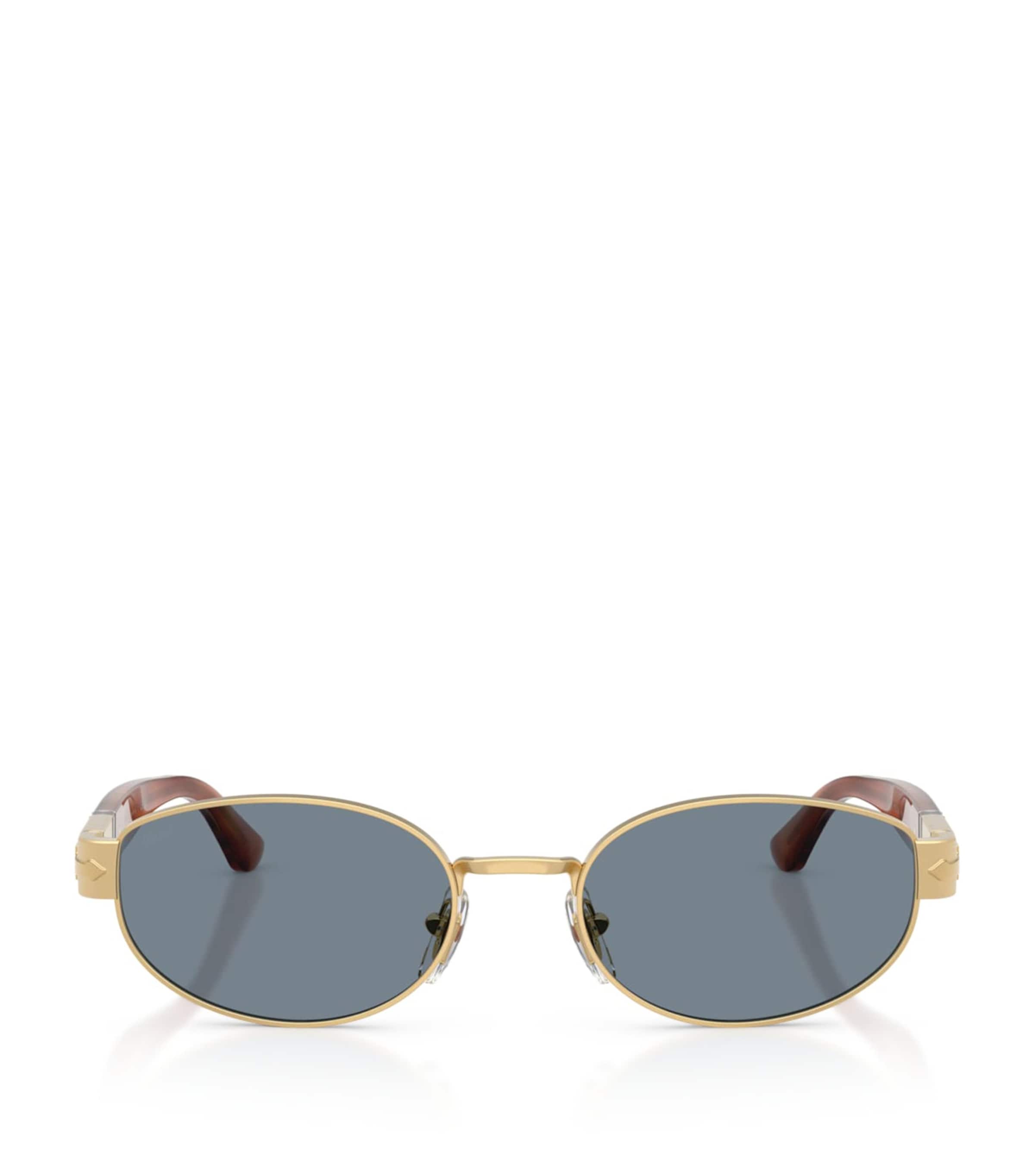 Persol PO1024S Oval Sunglasses Gold Image 1