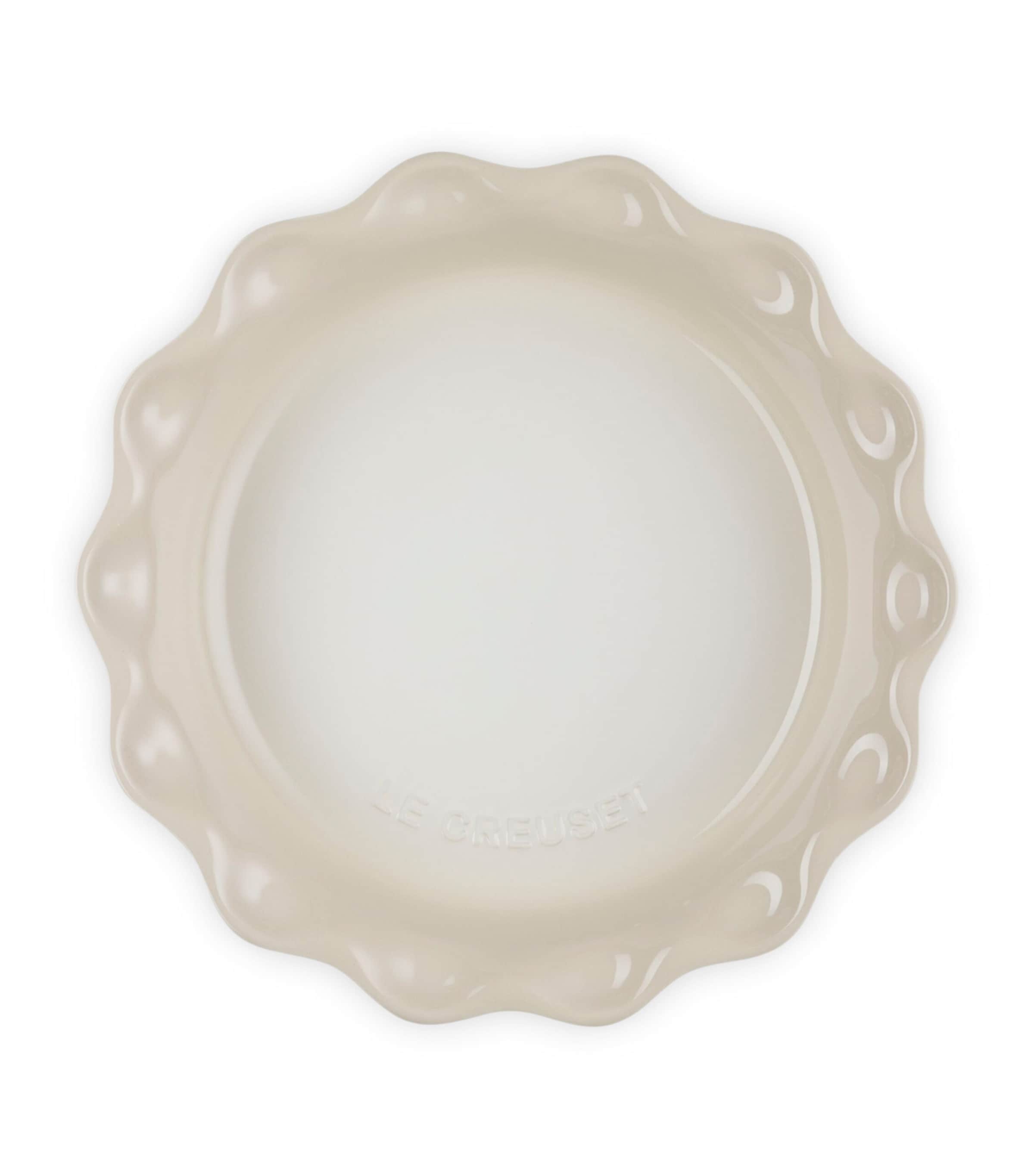 Le Creuset Stoneware Pie Dish (23cm) Meringue Image 4