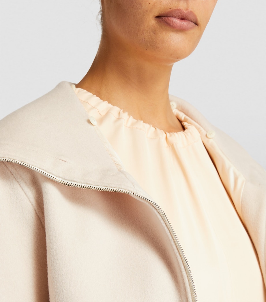 Fur-Collar Bomber Jacket A2154 Image 5