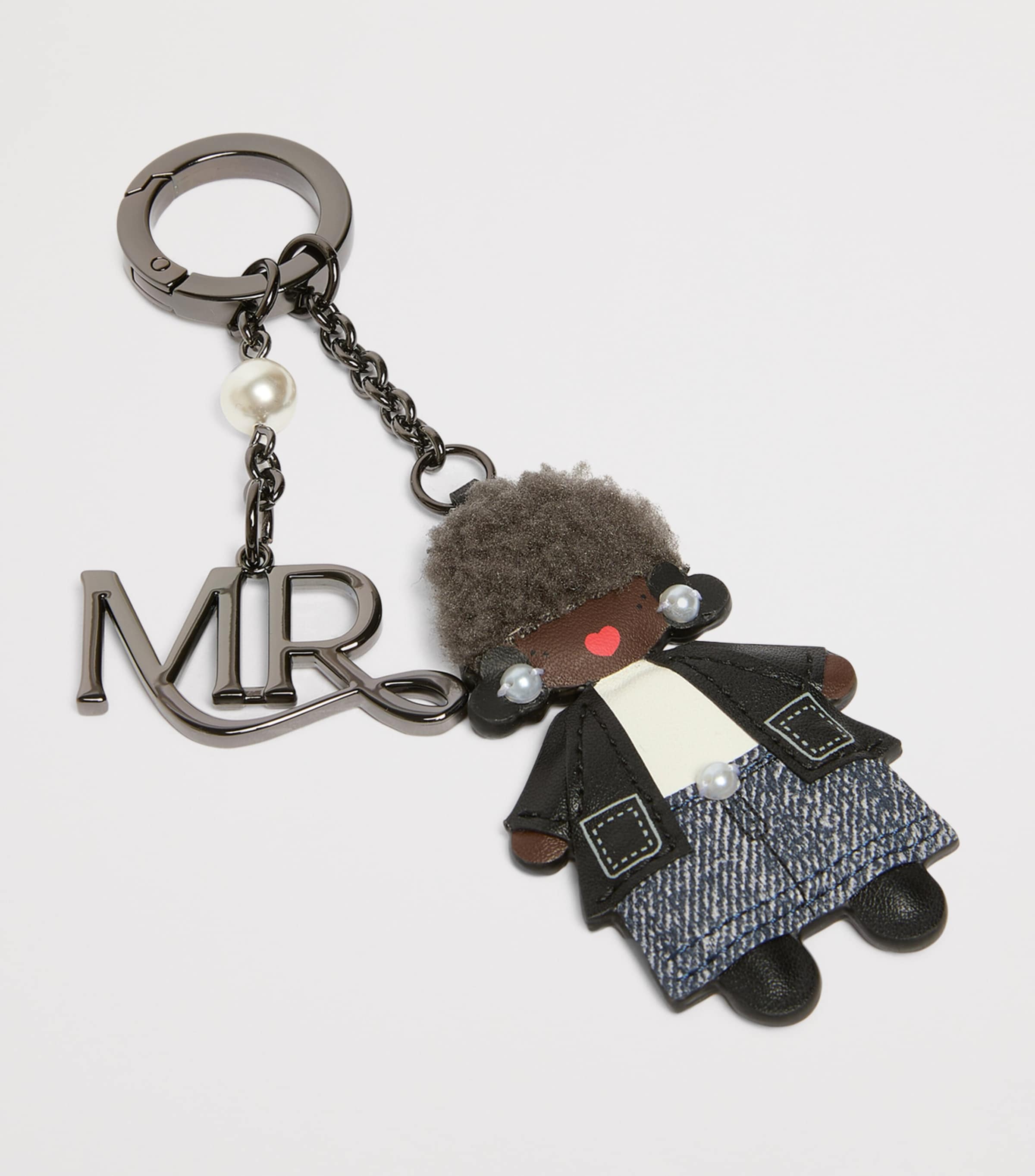 Marina Rinaldi Doll Keyring Charm Navy Image 4