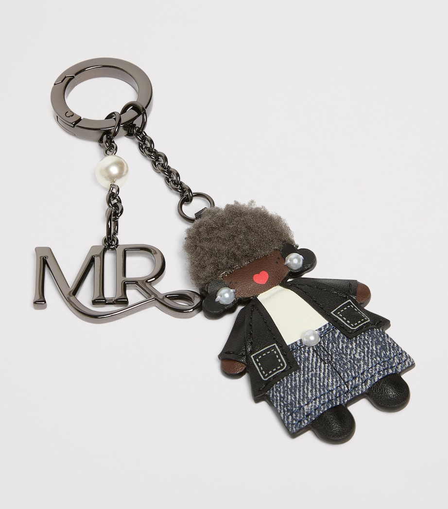 Marina Rinaldi Doll Keyring Charm Navy Image 4