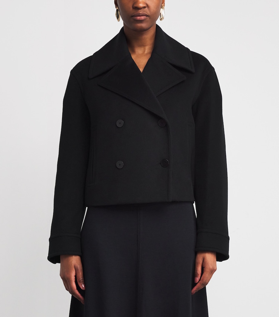 Wool-Cashmere Luc Jacket BLACK Image 3