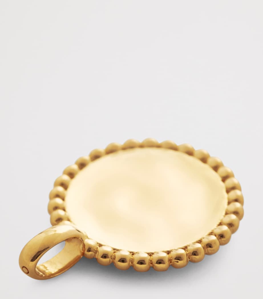 Gold Vermeil Deia Beaded Pendant 18K GOLD VERMEIL Image 2