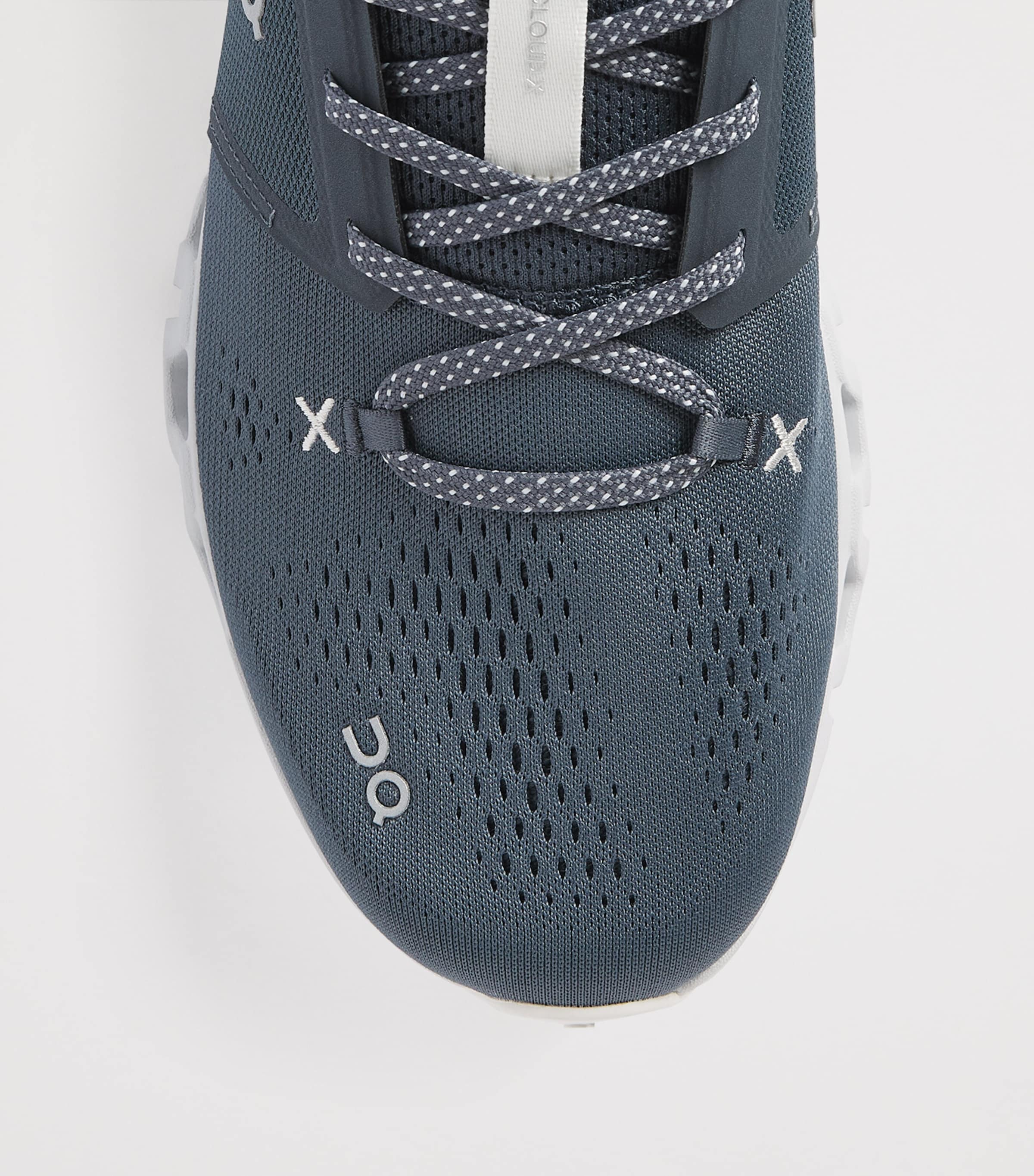 On Mens Cloud X 5 Trainers Navy | Glacier Image 6
