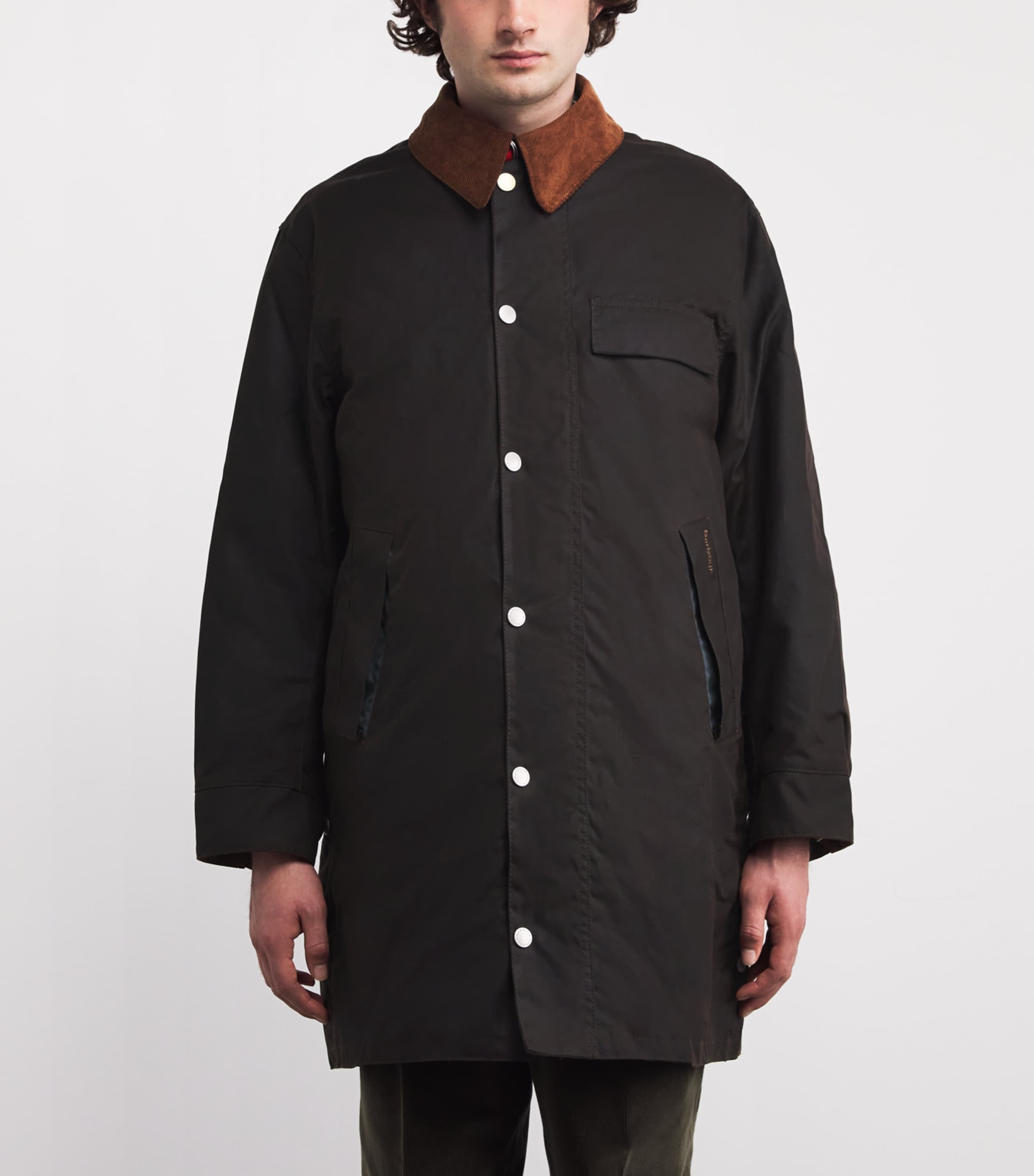 x Paul Smith Beeston Waxed Jacket RUSTIC Image 3
