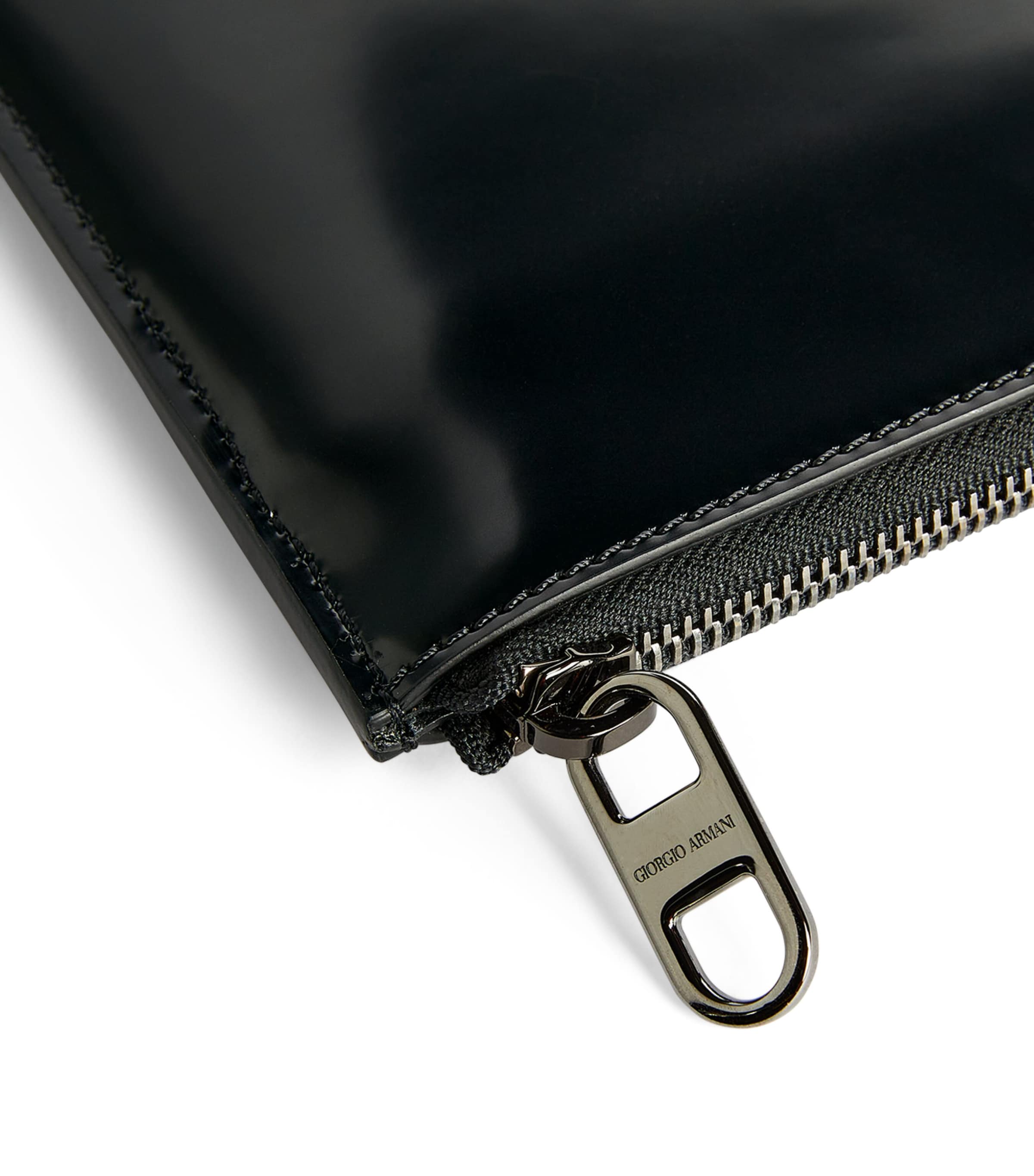 Leather Zip-Around Wallet 80001 Image 4
