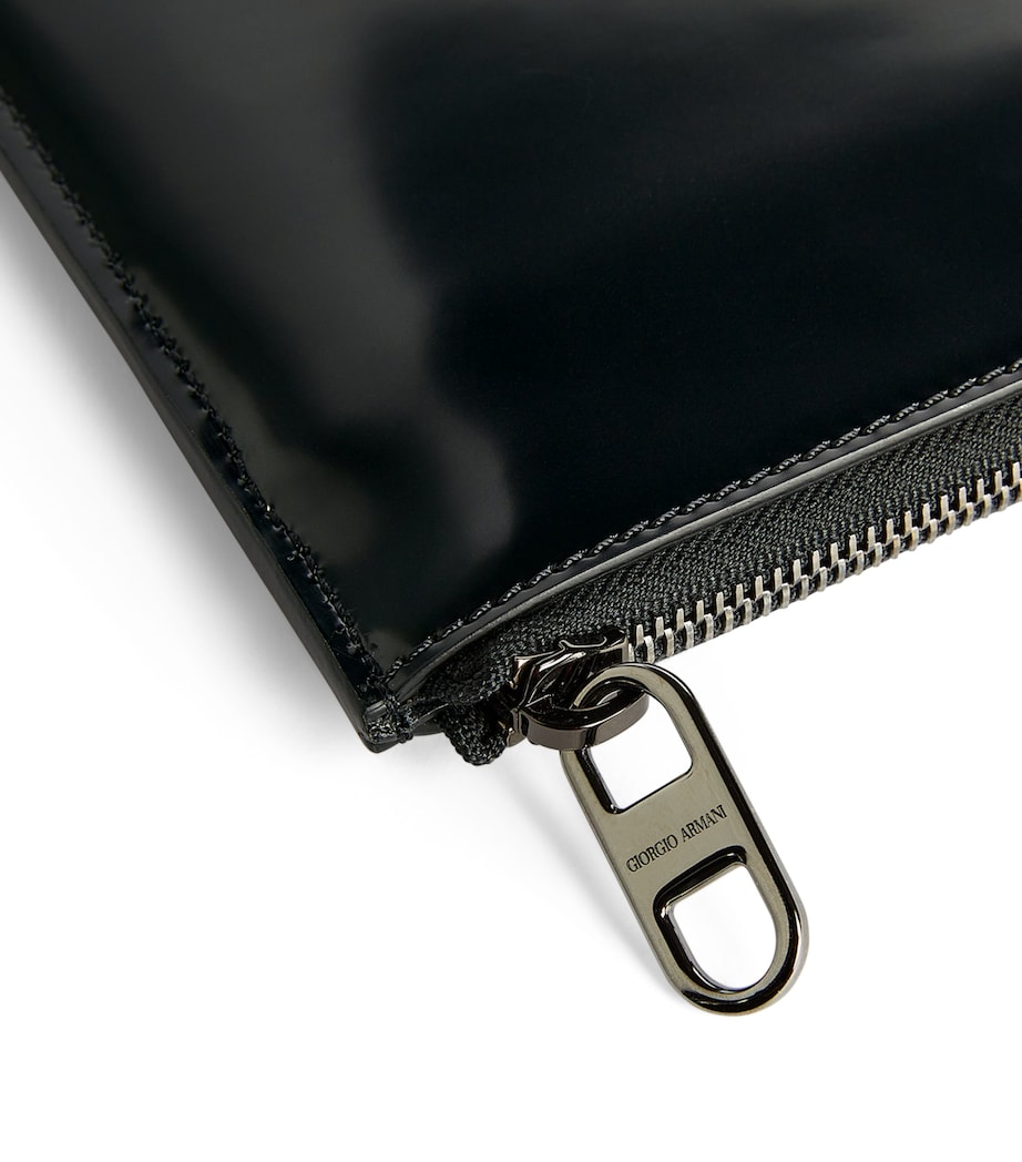 Leather Zip-Around Wallet 80001 Image 4
