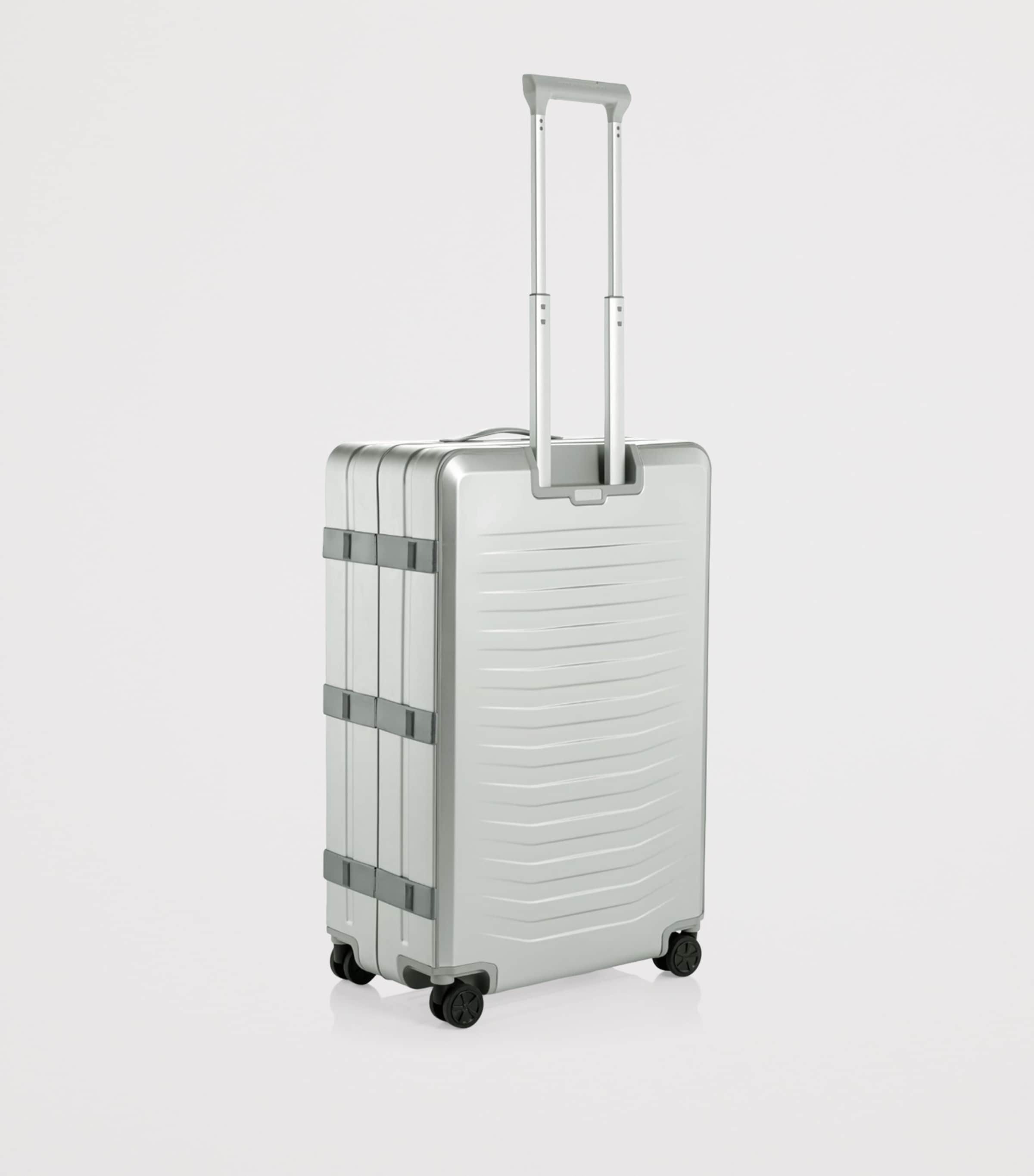 Roadster Aluminium Trolley L Suitcase (78cm) SILVER 021 Image 4