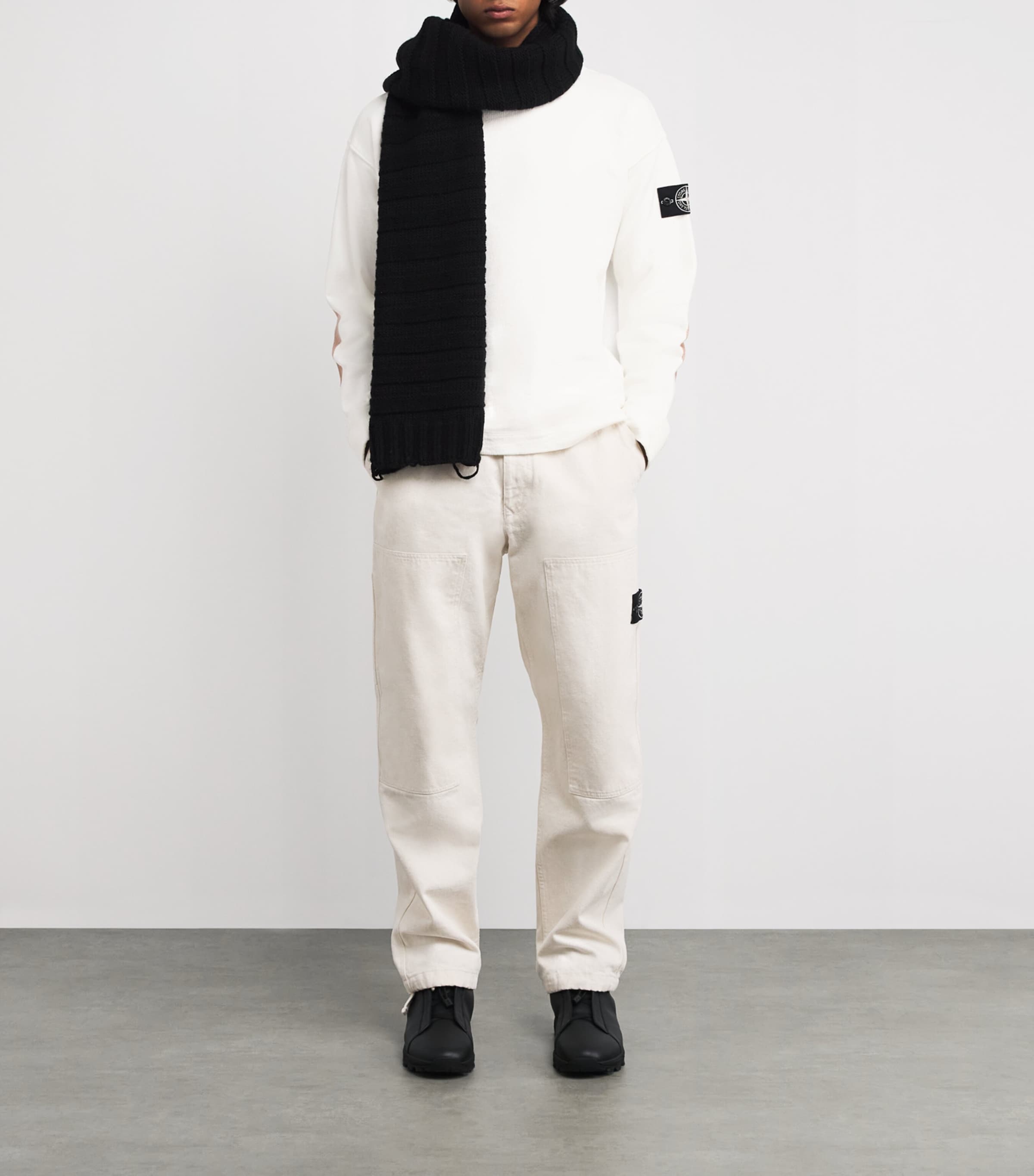 Organic Cotton High-Neck Sweatshirt V0099 Image 2