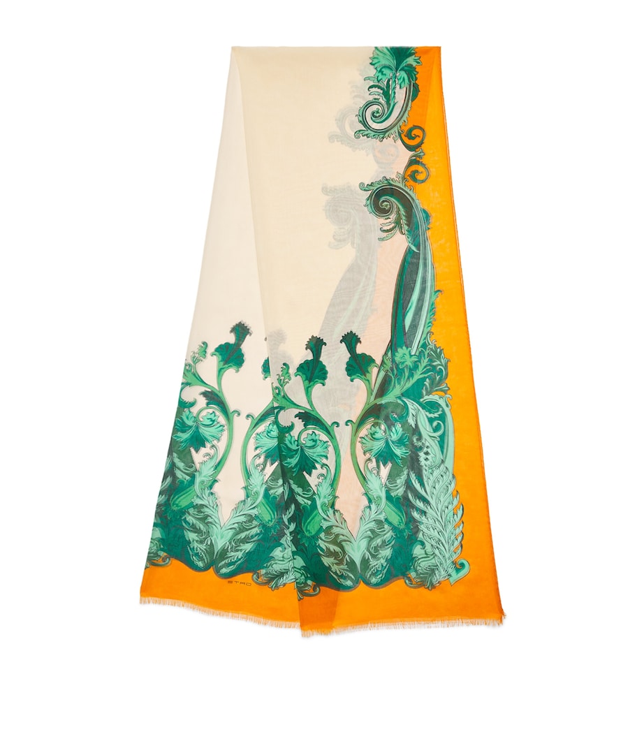 Silk Printed Scarf X0806 Image 1