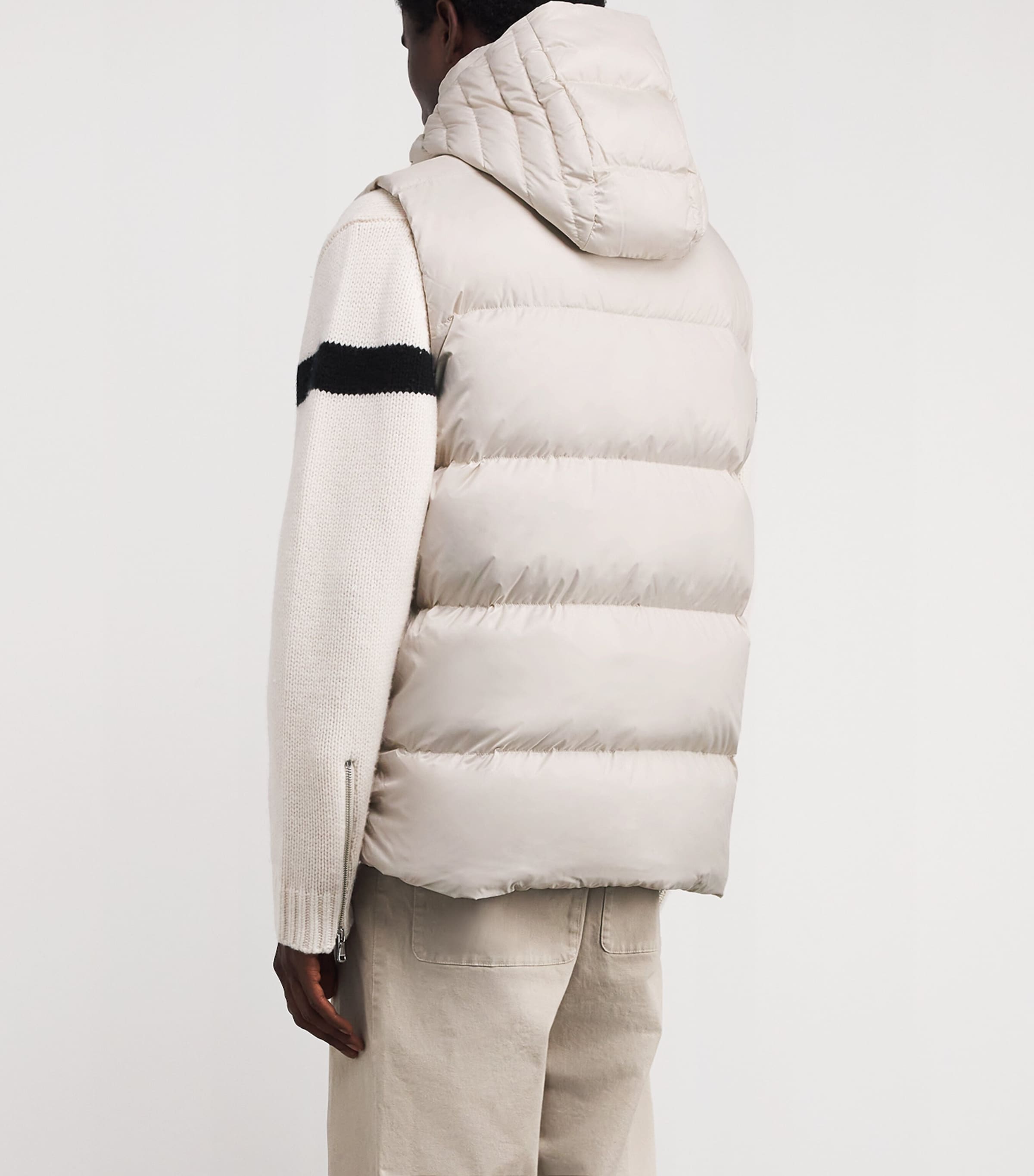 Down Hooded Gilet MOONBEAMU029 Image 4