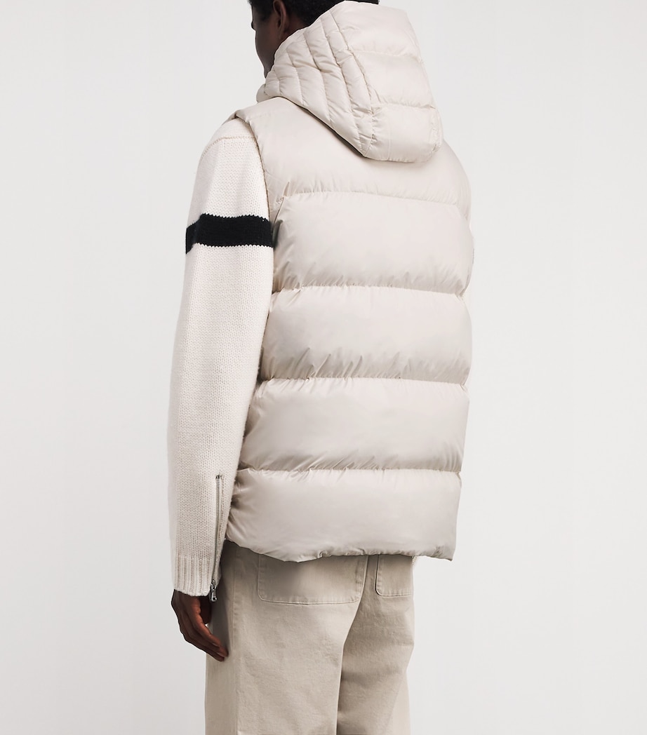 Down Hooded Gilet MOONBEAMU029 Image 4